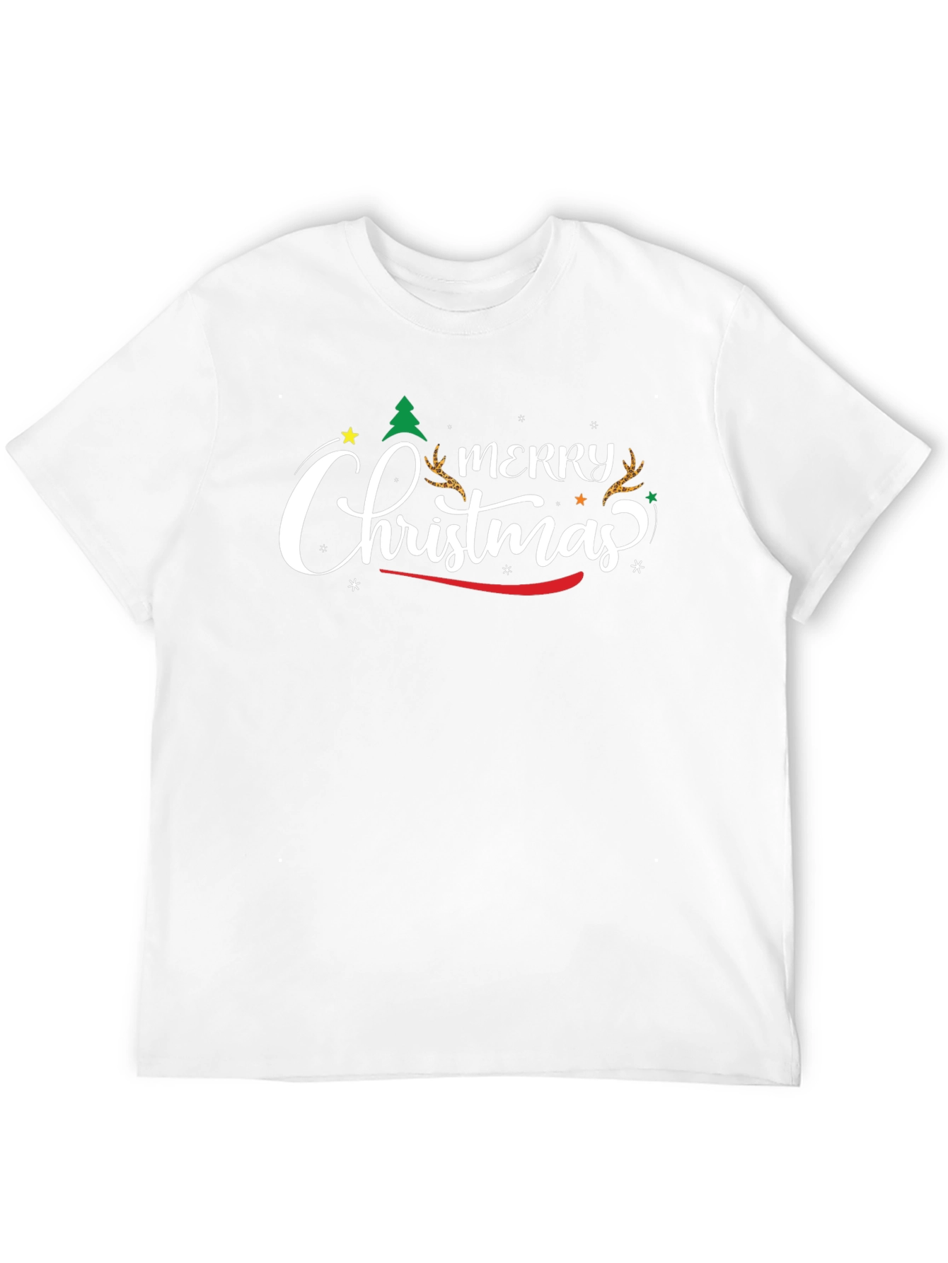 Merry Christmas Graphic Tee - Holiday Season