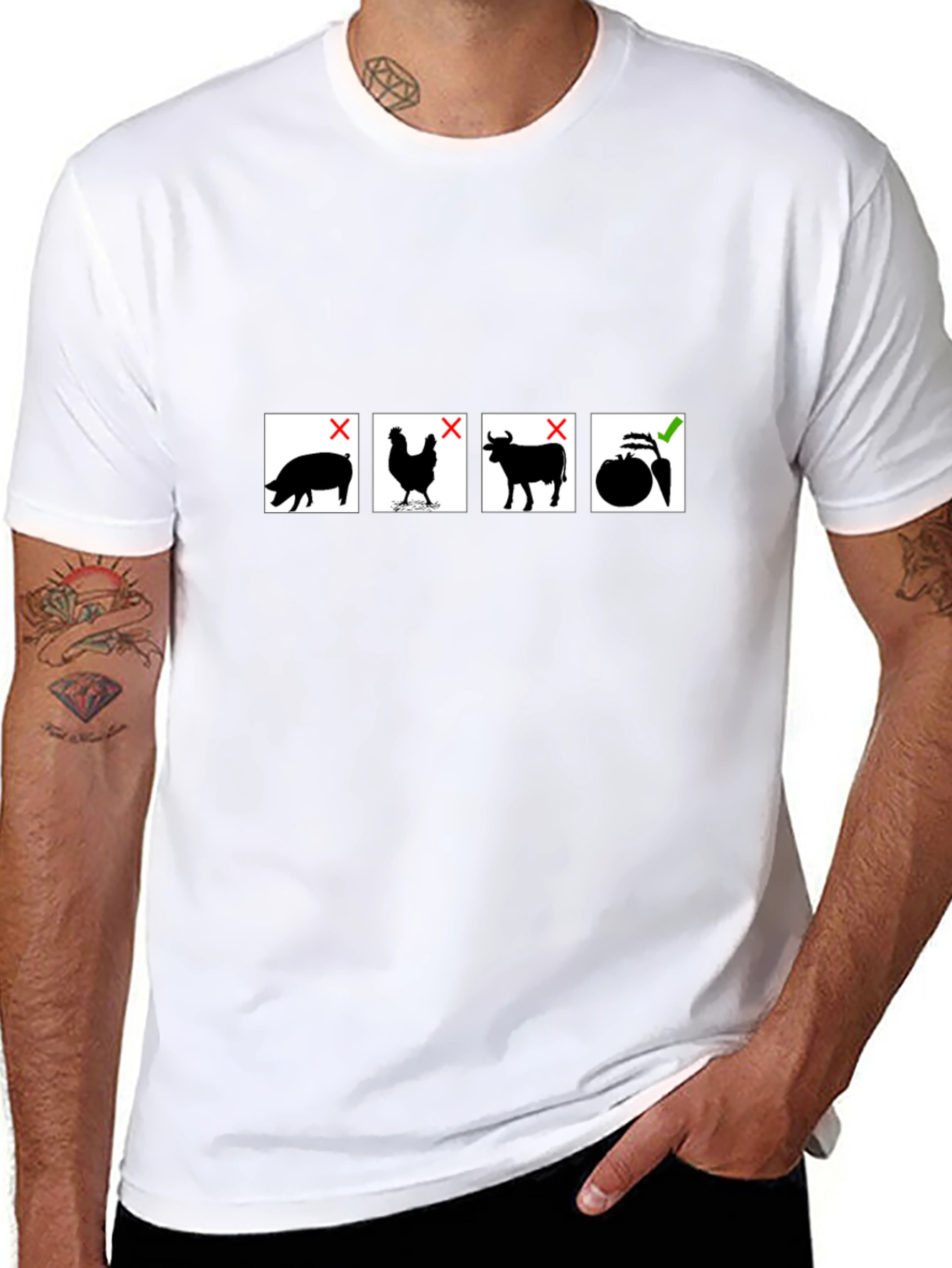 Vegan Lifestyle T-Shirt - No Meat