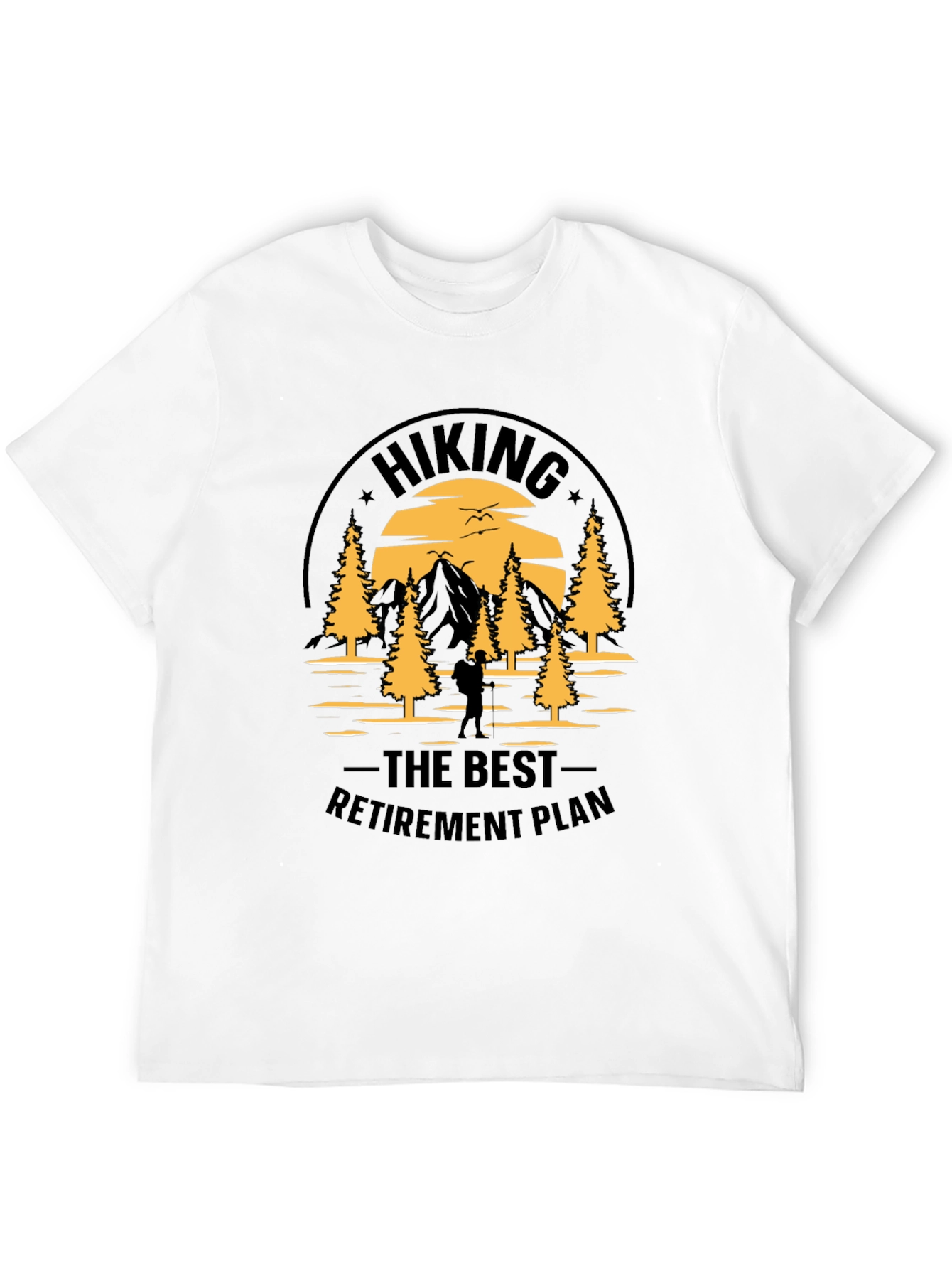 Hiking Retirement Plan Graphic Tee