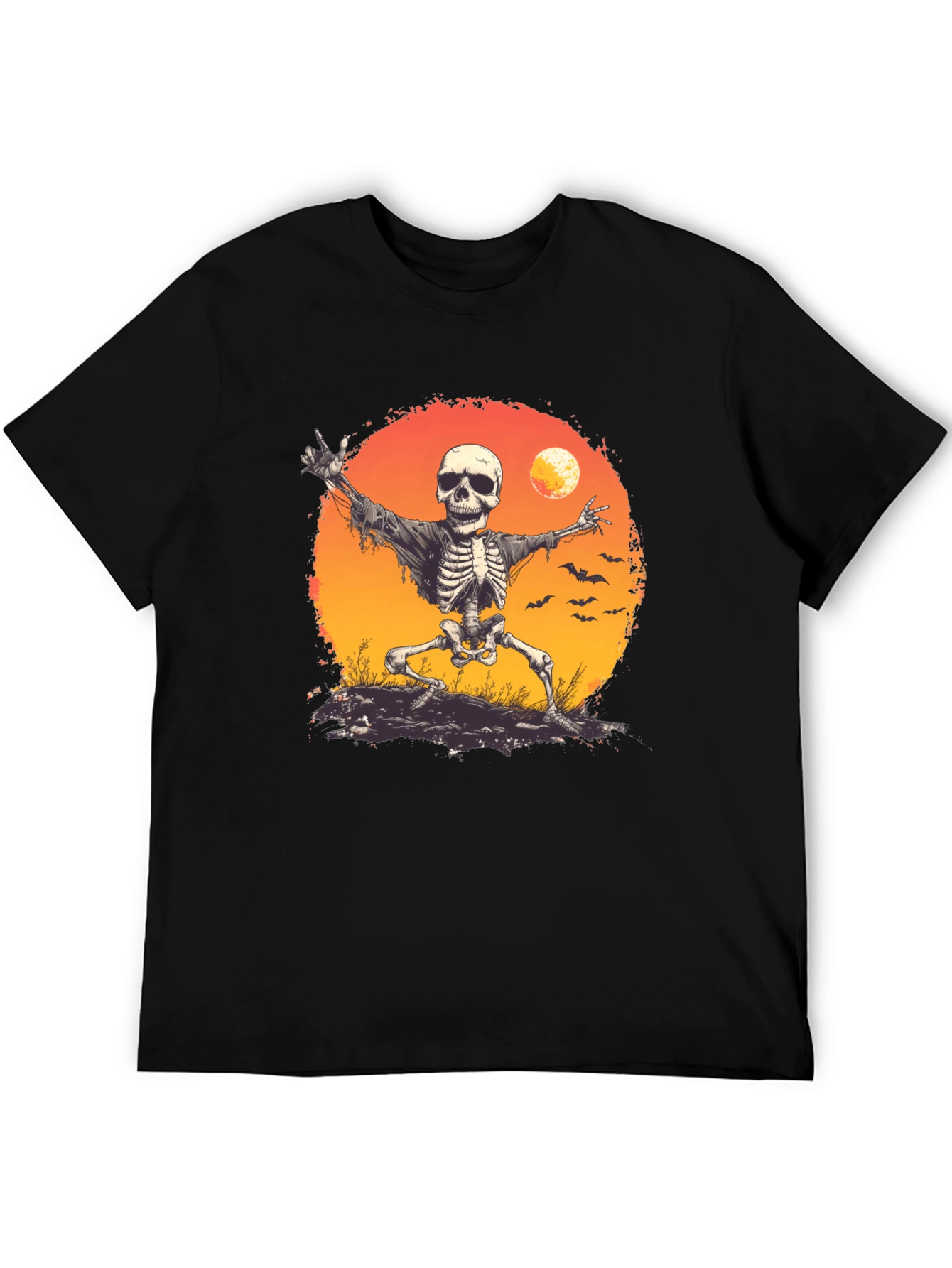 Halloween Skeleton T-Shirt - Spooky Season Apparel