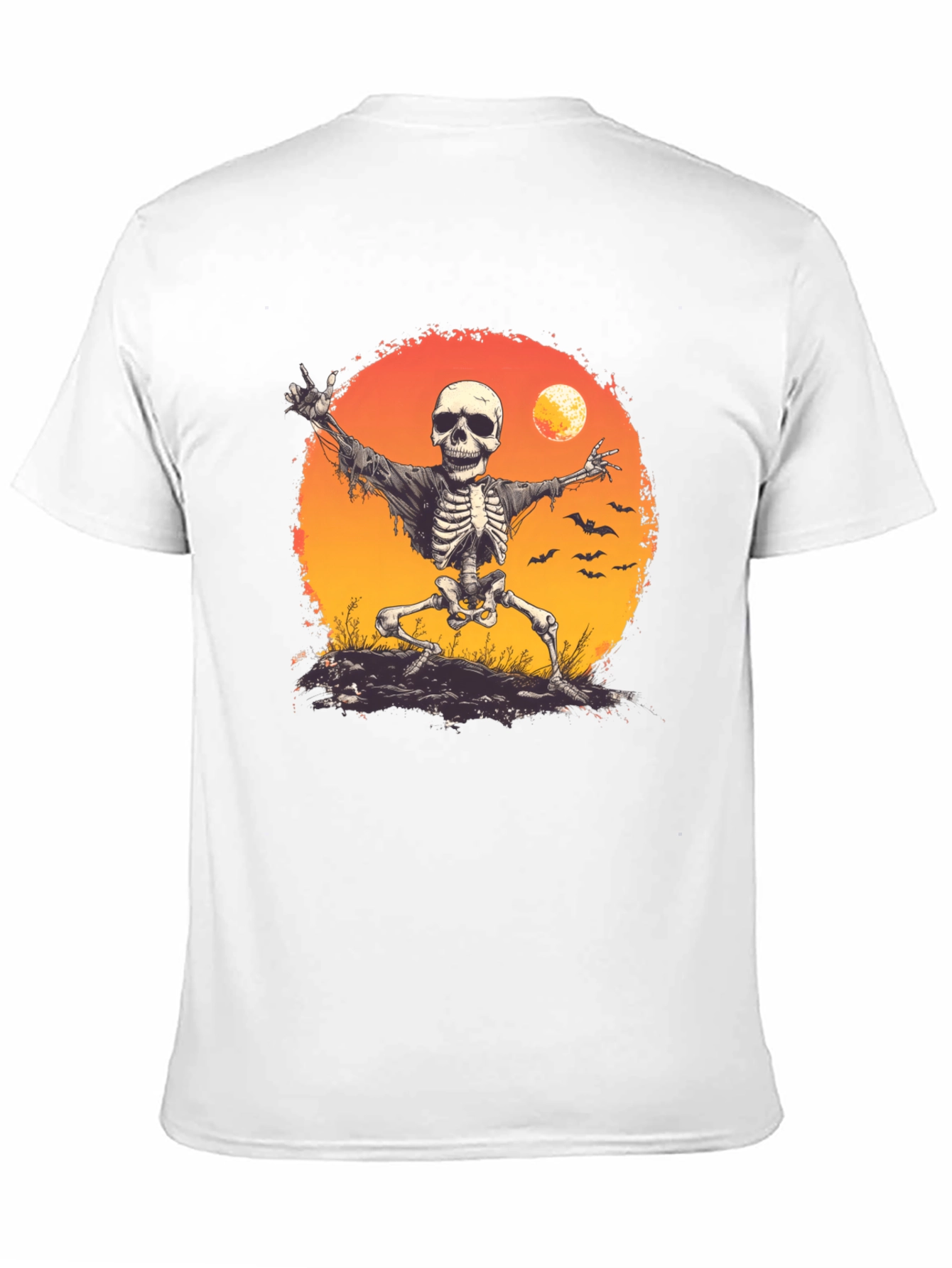 Halloween Skeleton T-Shirt - Spooky Season Apparel