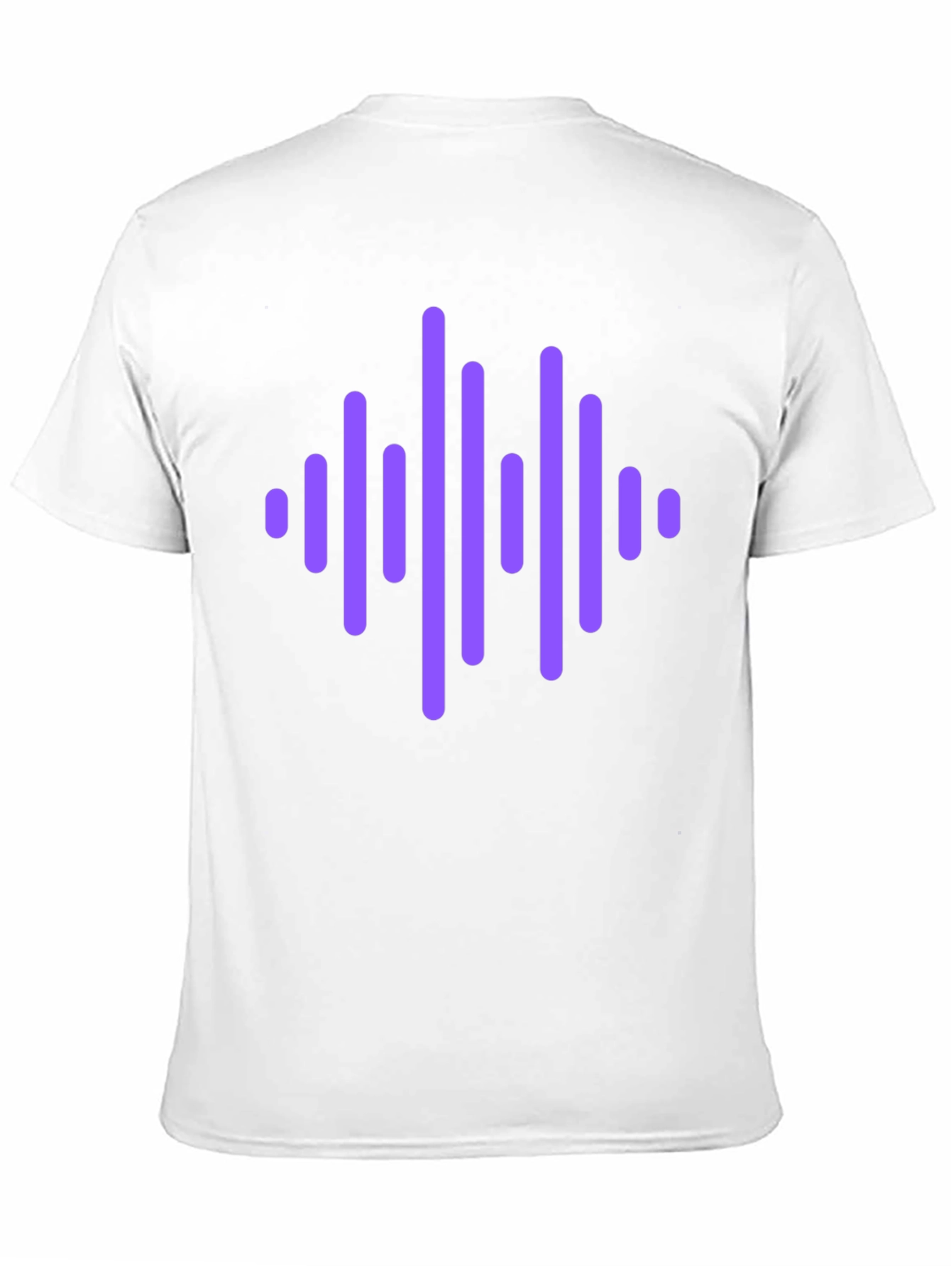 Sound Wave Graphic Tee - Trendy Black T-Shirt