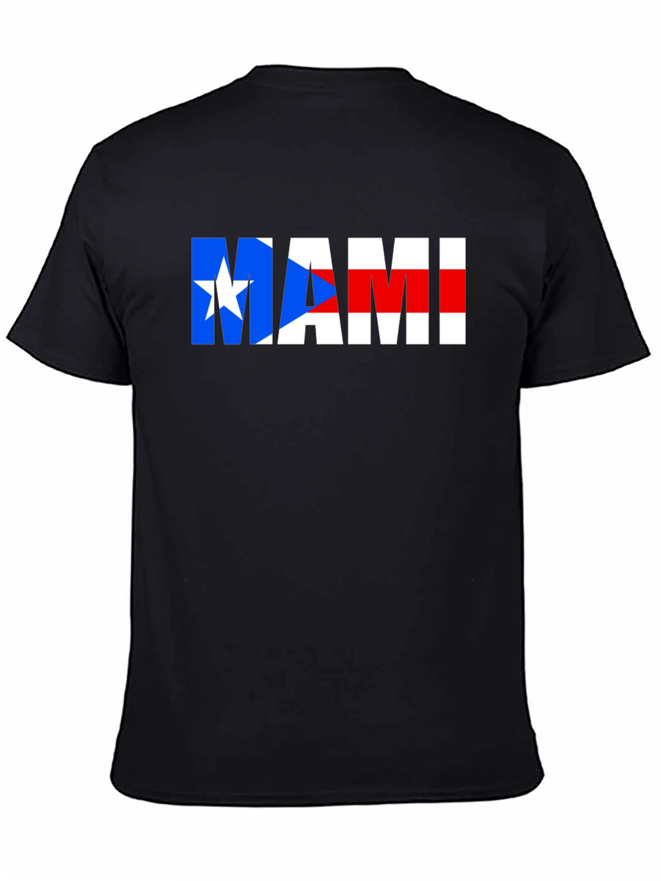 MAMI Puerto Rico Flag Graphic T-Shirt