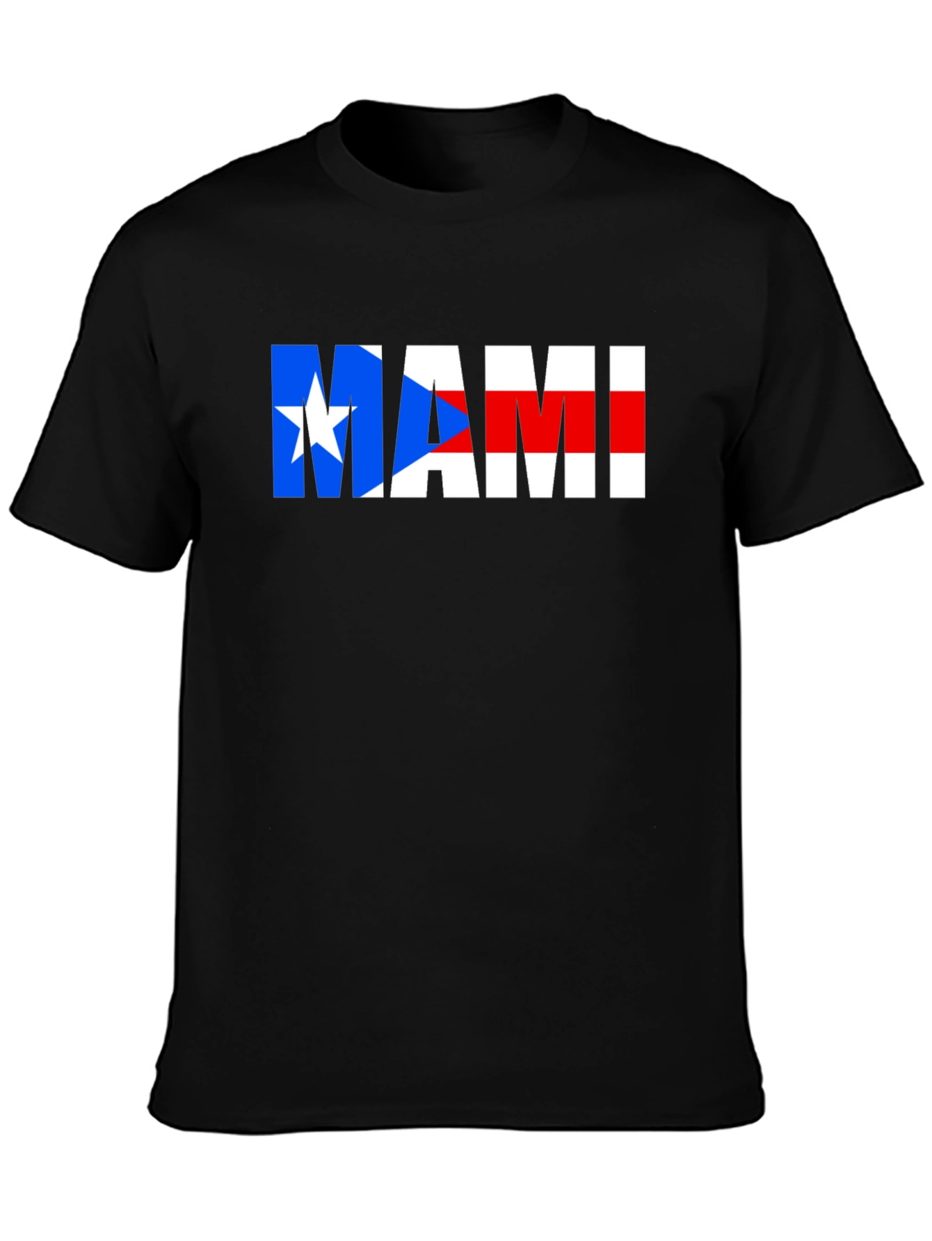 MAMI Puerto Rico Flag Graphic T-Shirt