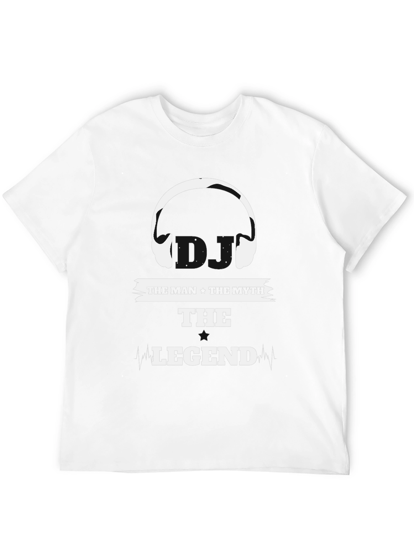 The Man The Myth The Legend Black T-Shirt
