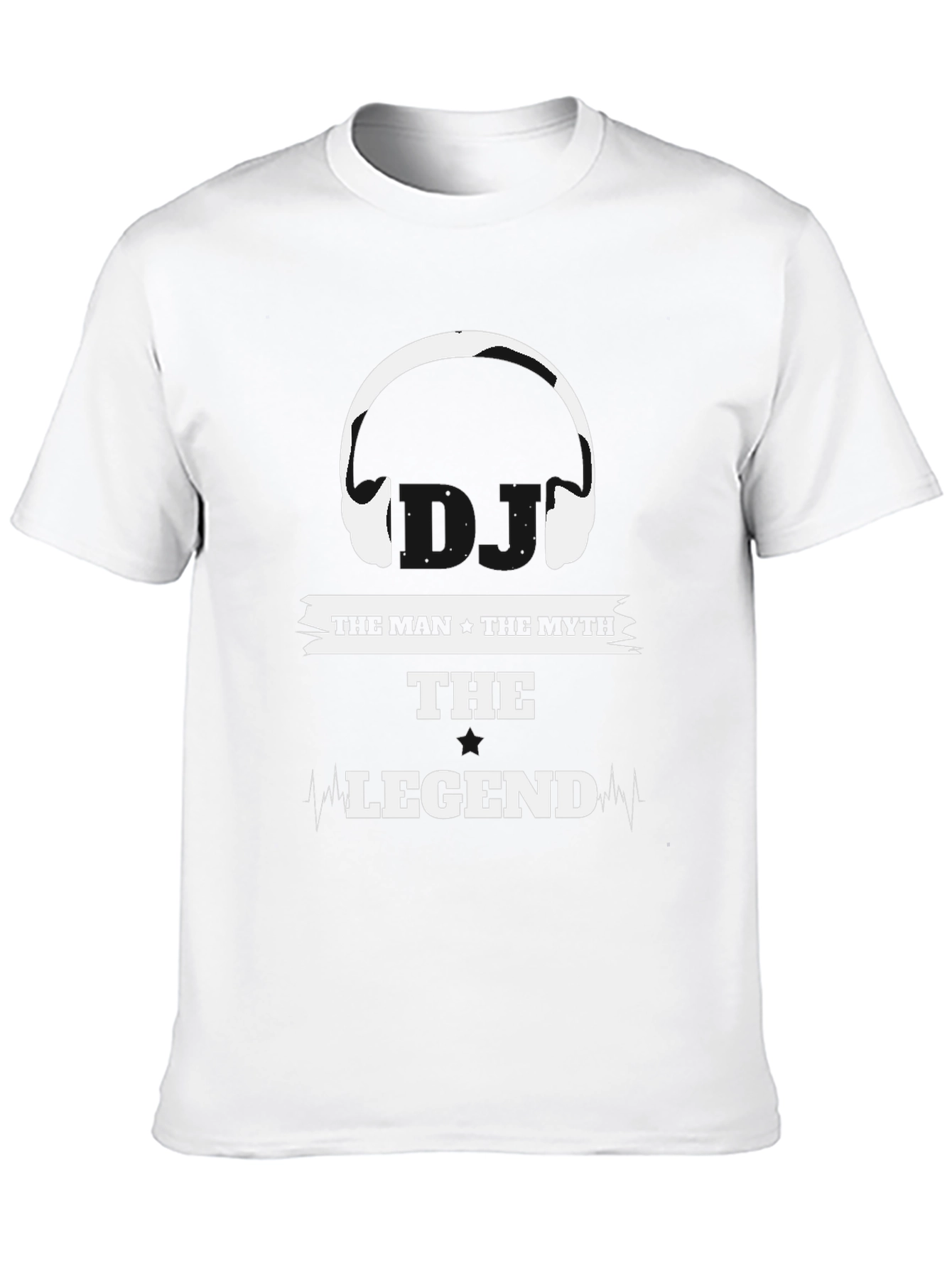 The Man The Myth The Legend Black T-Shirt