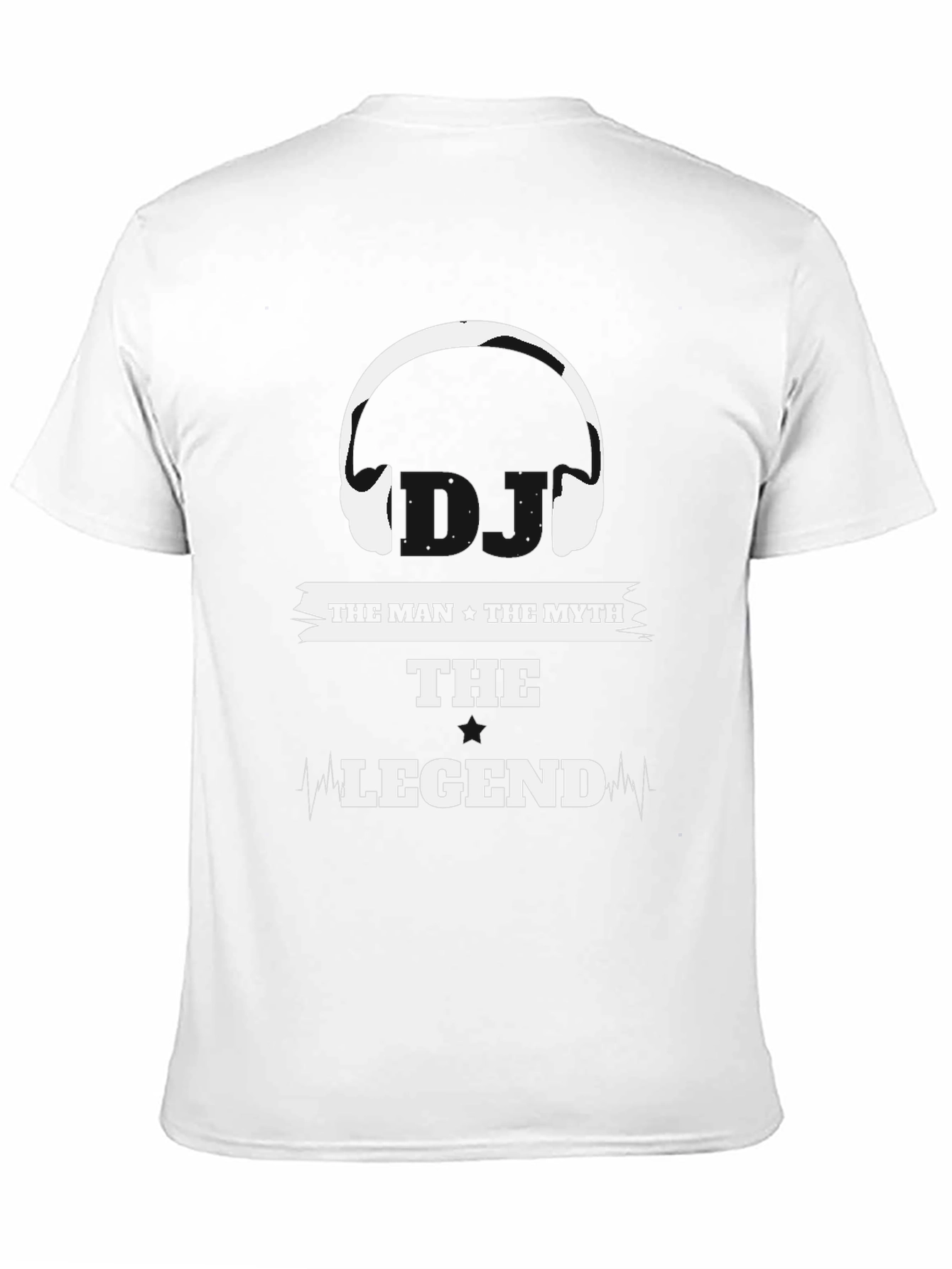 The Man The Myth The Legend Black T-Shirt
