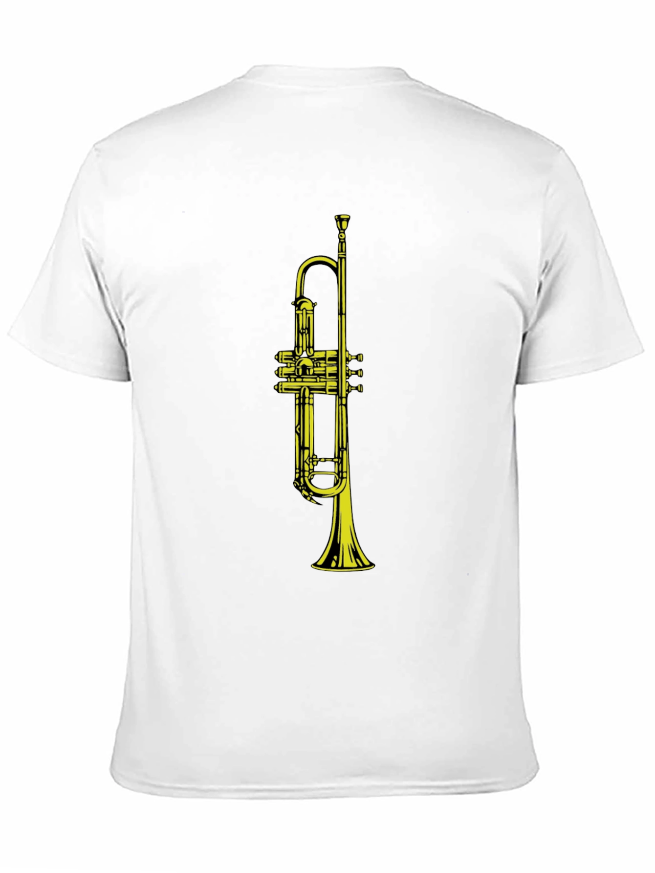 Trumpet Graphic Black T-Shirt - Musician Apparel