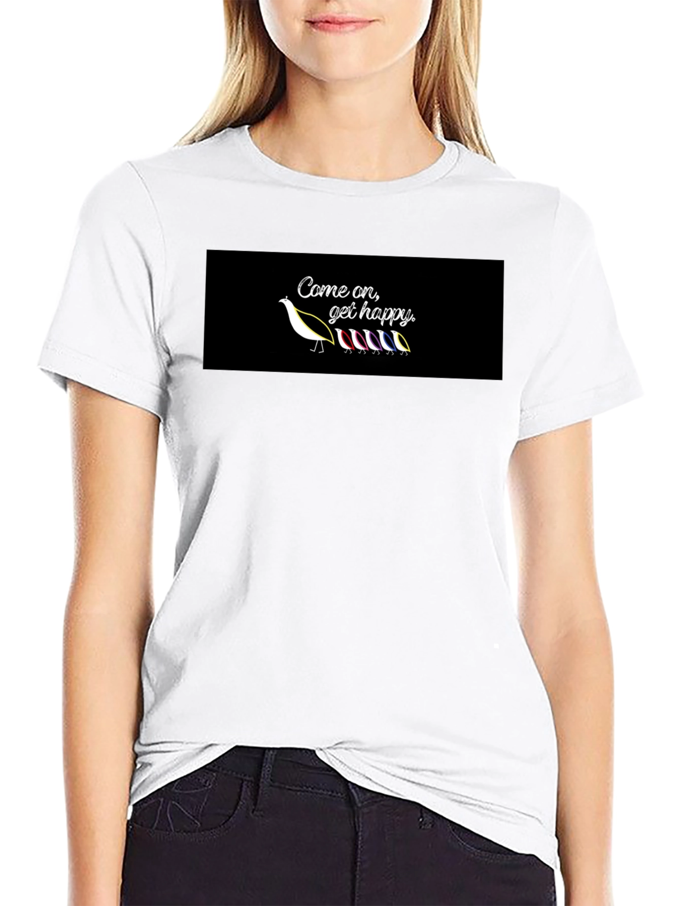 Come On Get Happy Graphic Tee