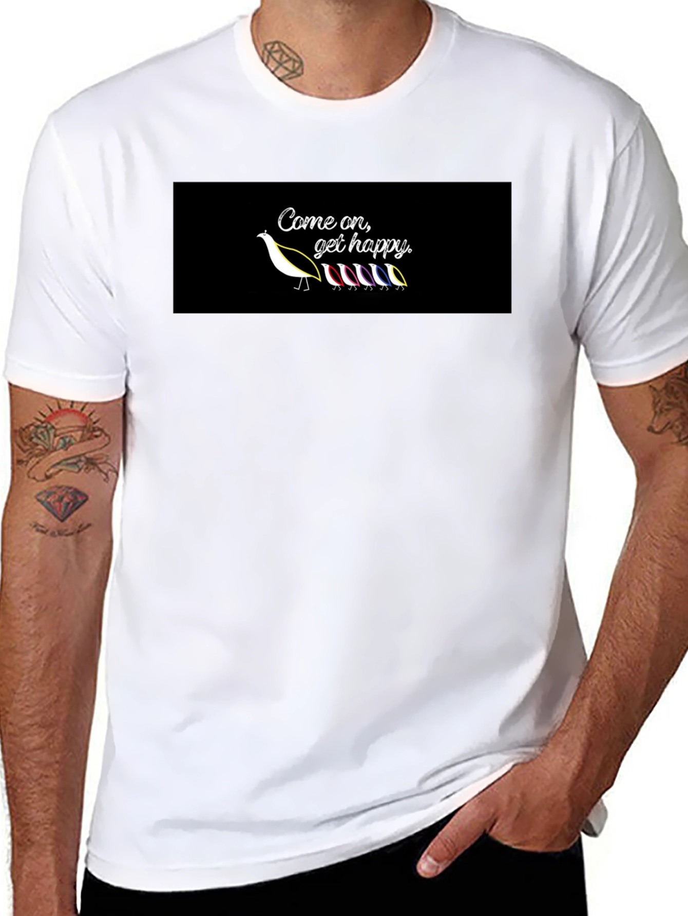 Come On Get Happy Graphic Tee