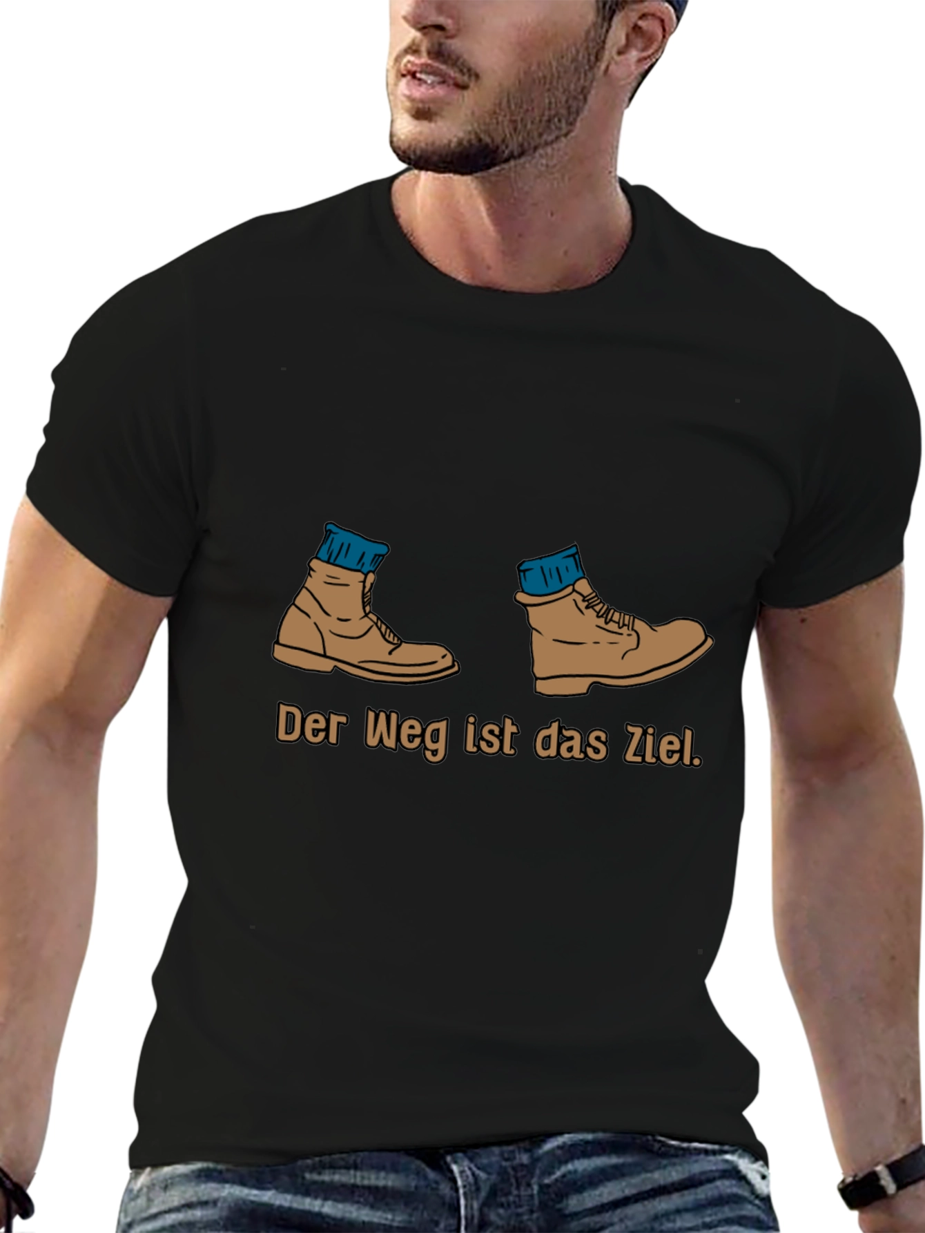 Hiking Boots Tee - Der Weg ist das Ziel
