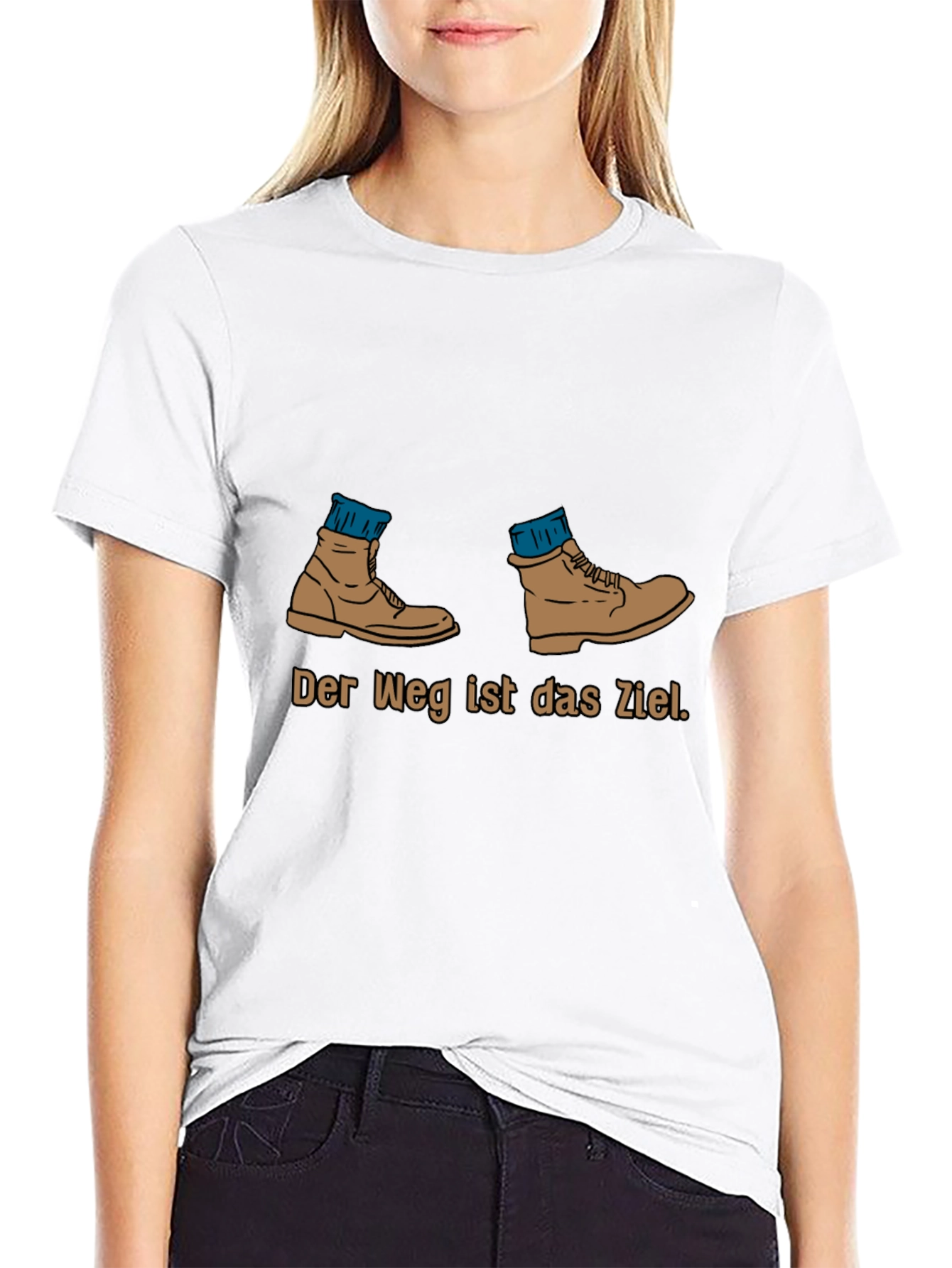 Hiking Boots Tee - Der Weg ist das Ziel