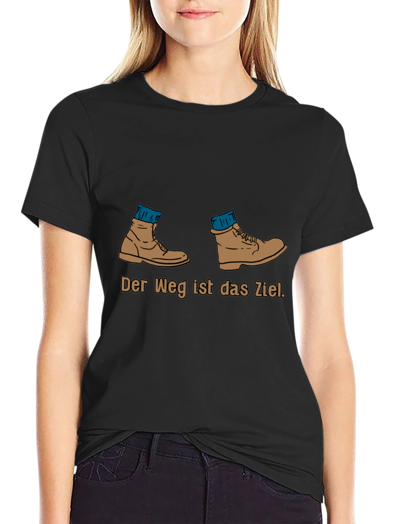 Hiking Boots Tee - Der Weg ist das Ziel