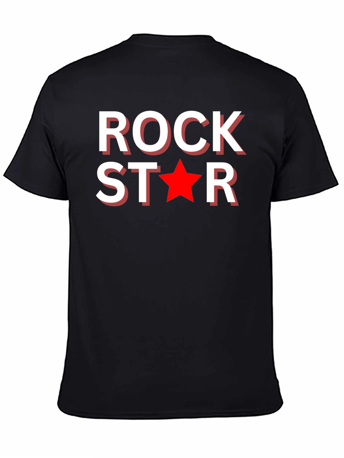 Rock Star Graphic Tee - Black