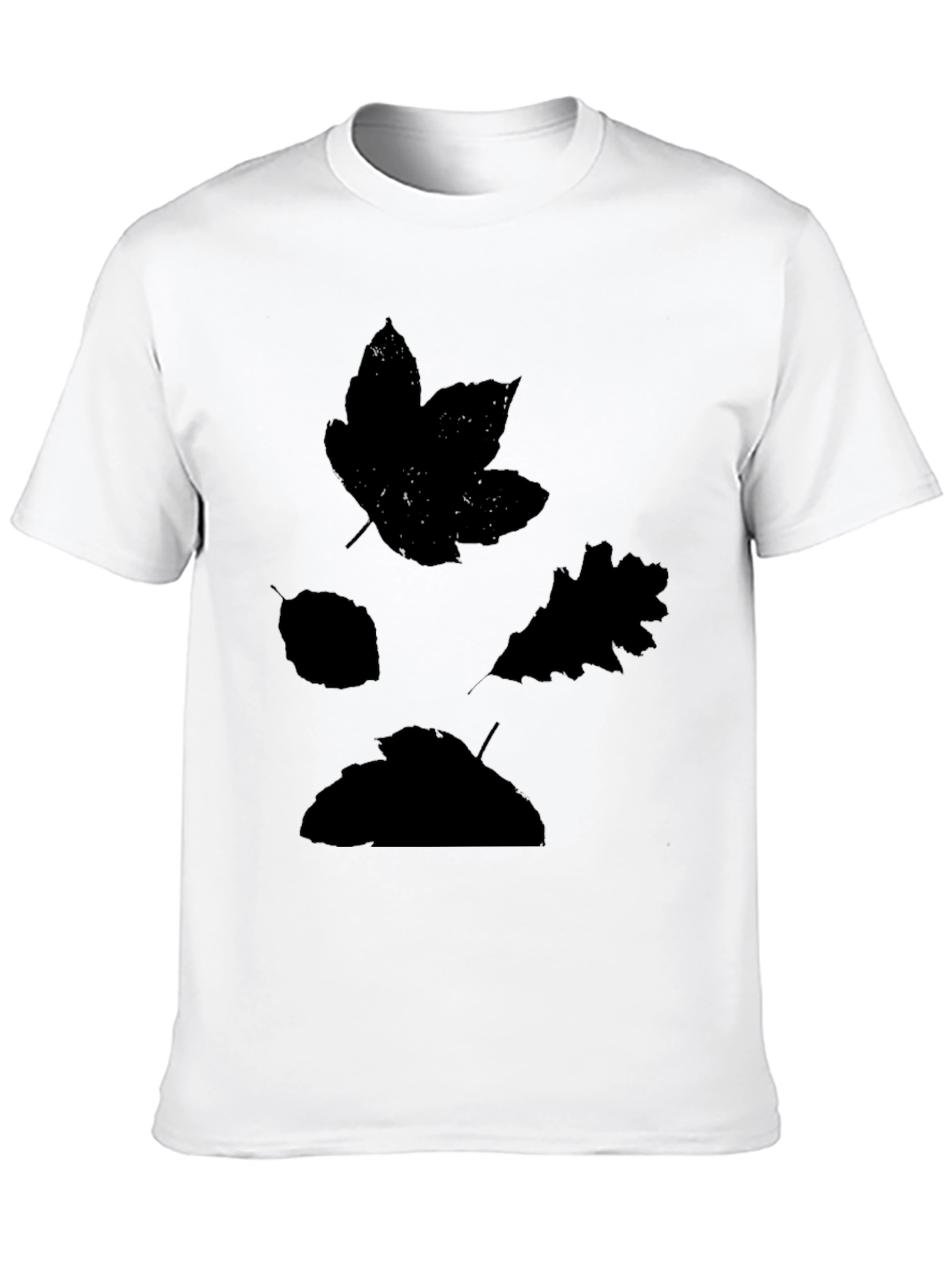 Nature Leaf Silhouette Graphic Tee - Unisex