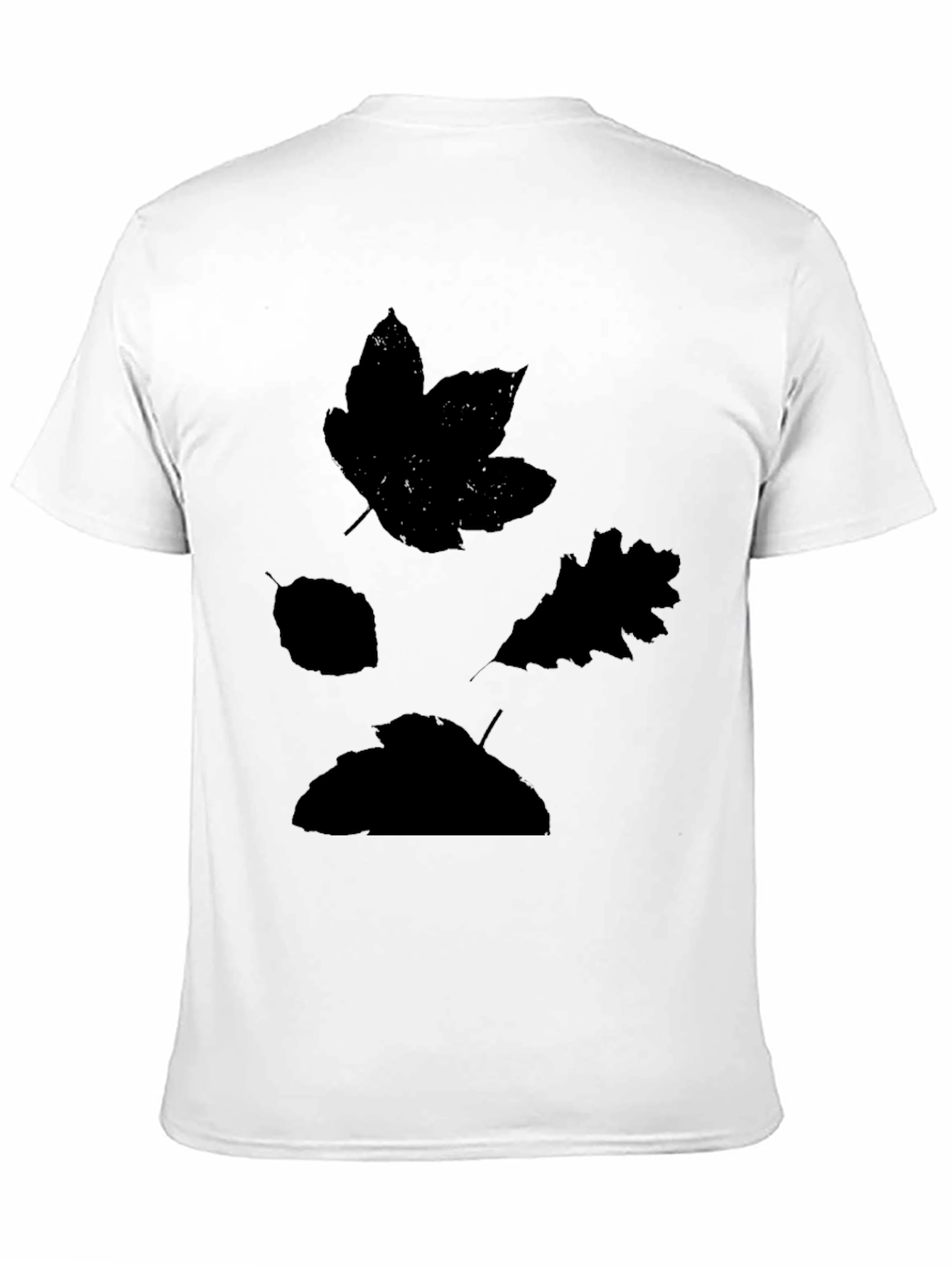 Nature Leaf Silhouette Graphic Tee - Unisex
