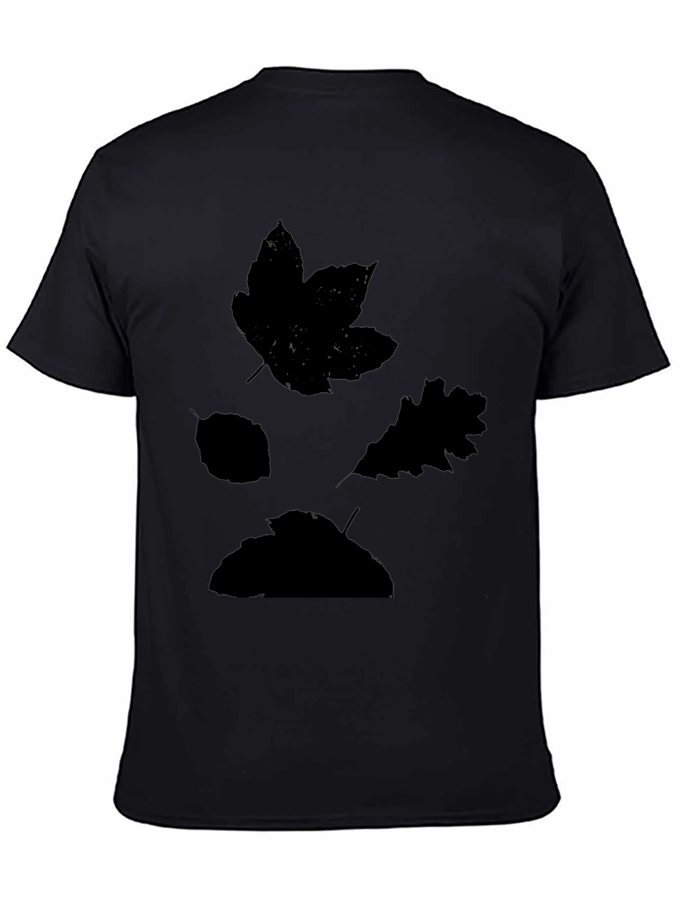 Nature Leaf Silhouette Graphic Tee - Unisex