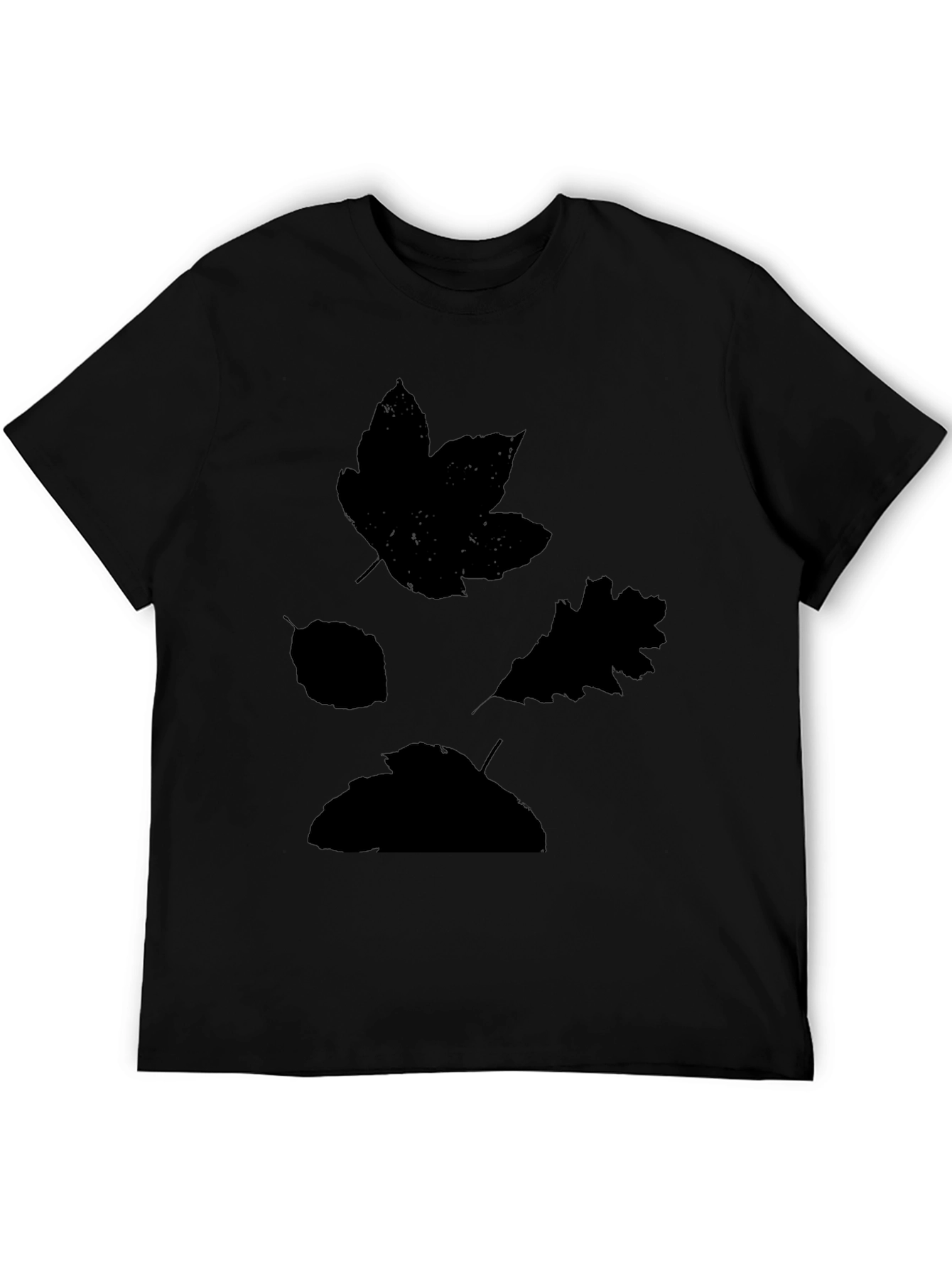 Nature Leaf Silhouette Graphic Tee - Unisex