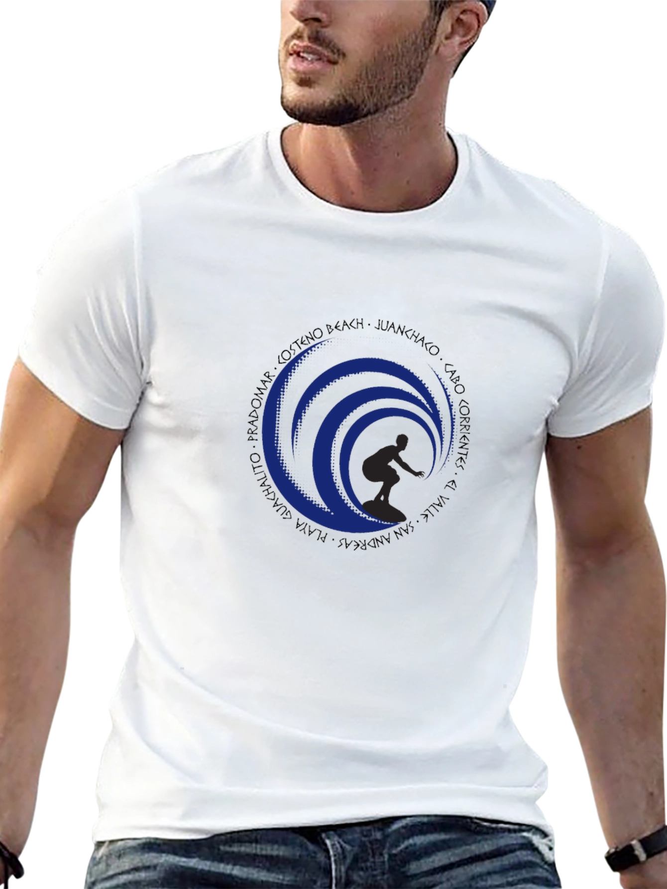 Surfer Destination Graphic Tee