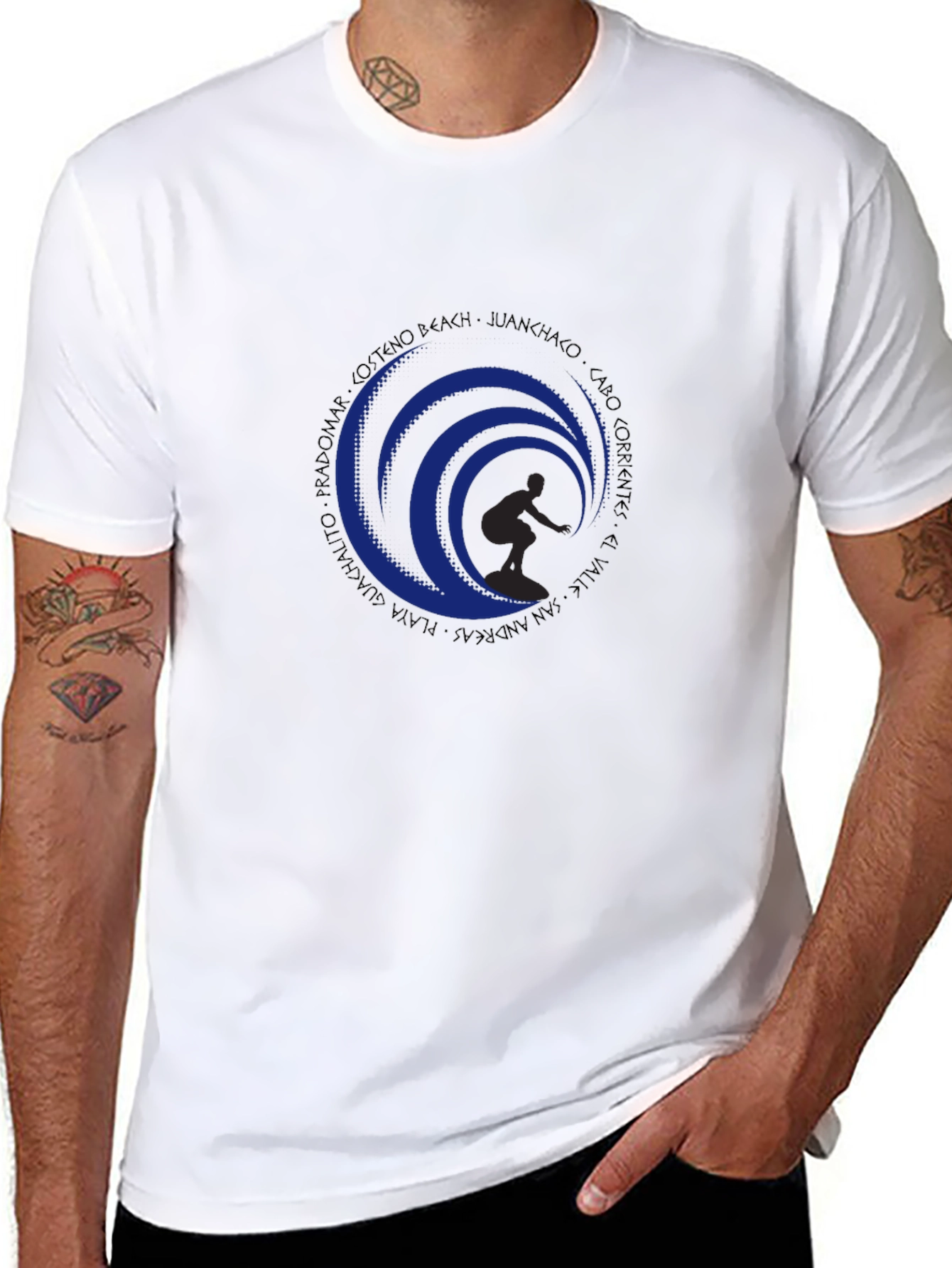 Surfer Destination Graphic Tee