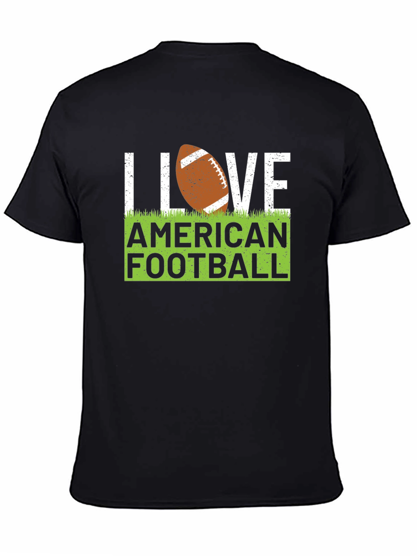 I Love American Football Graphic T-Shirt
