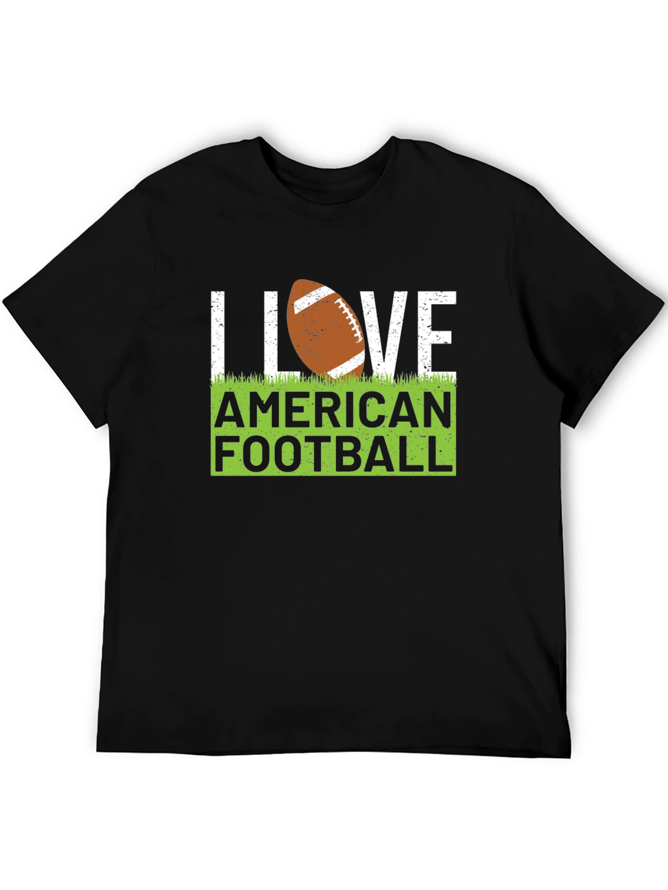 I Love American Football Graphic T-Shirt