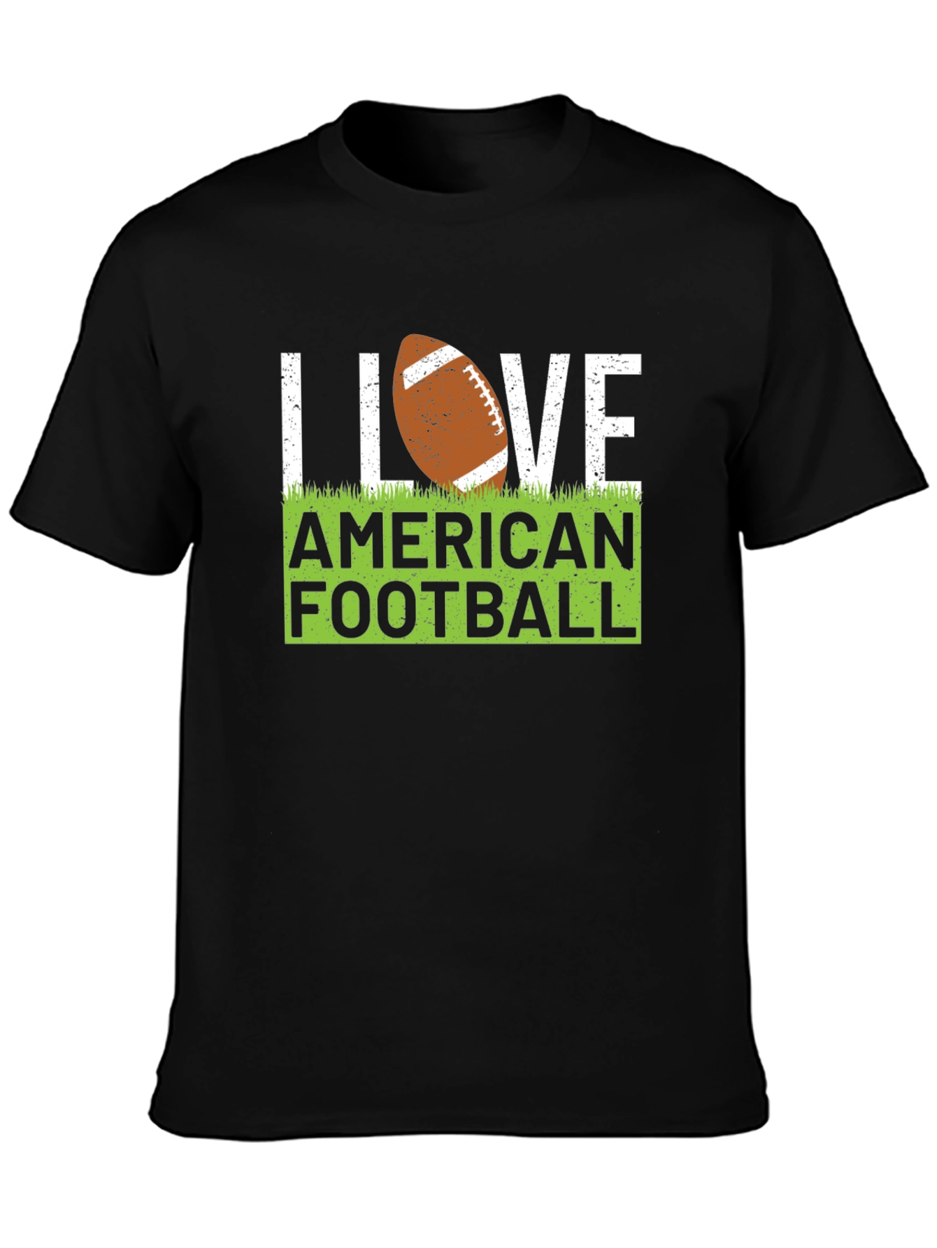 I Love American Football Graphic T-Shirt