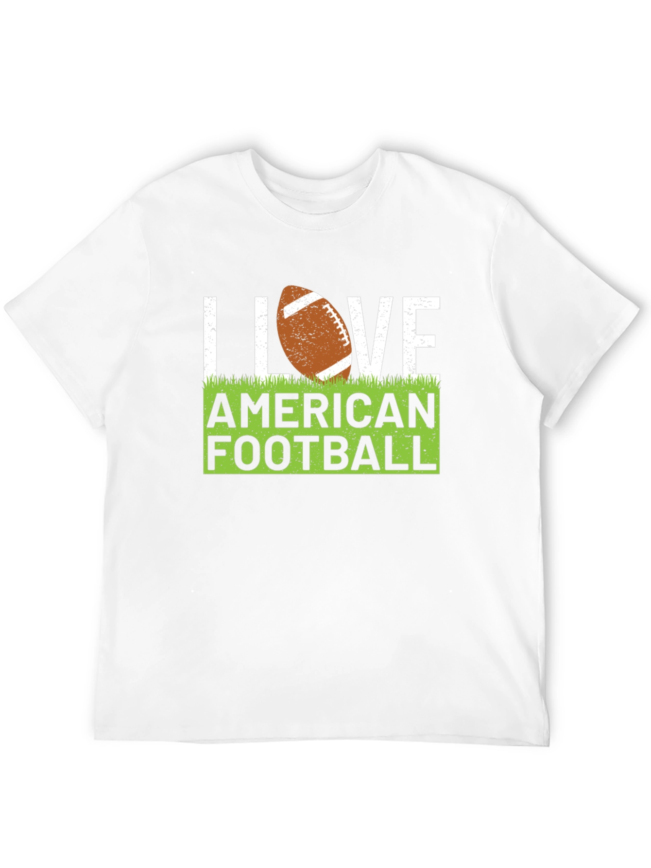 I Love American Football Graphic T-Shirt