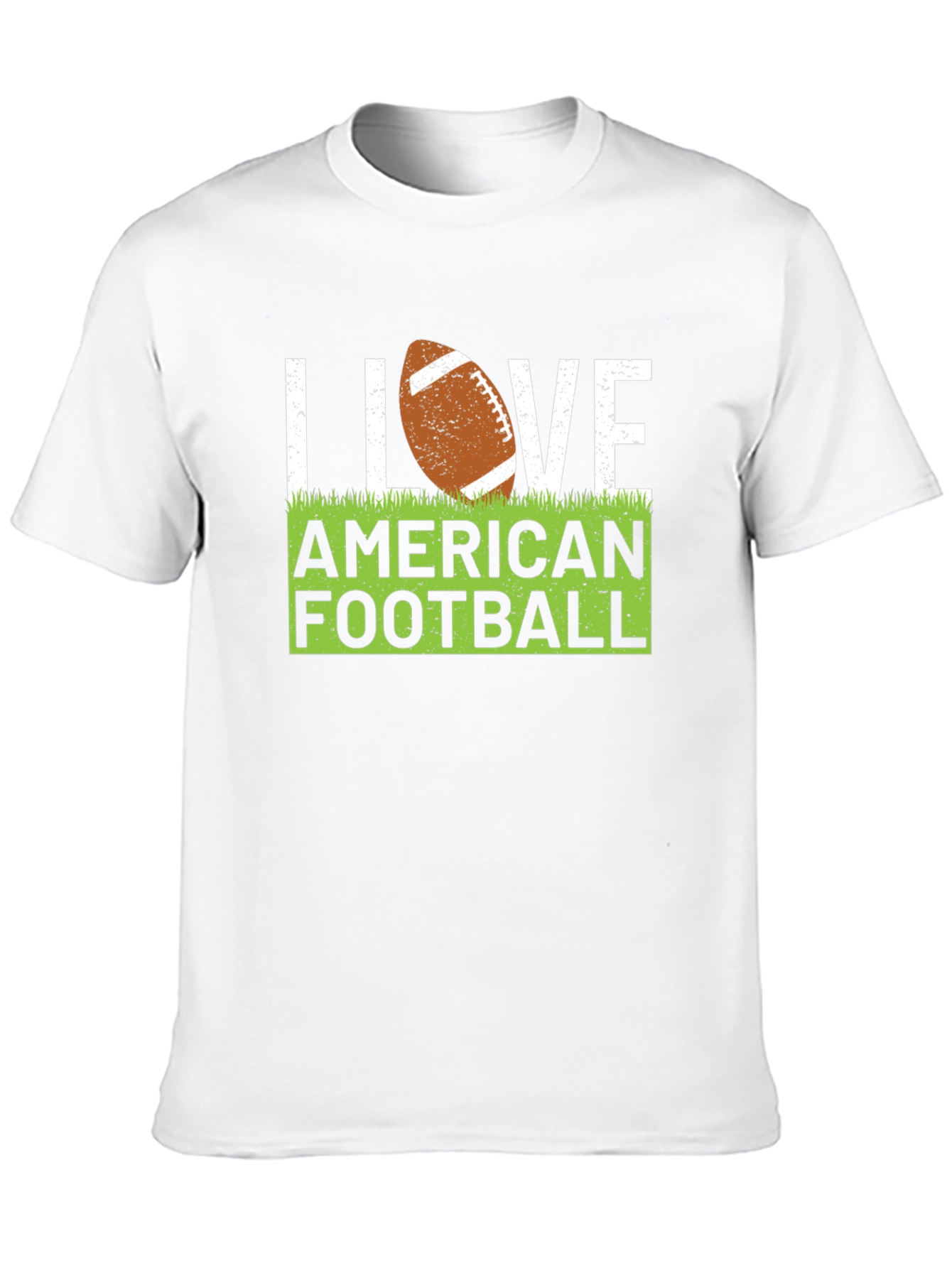I Love American Football Graphic T-Shirt