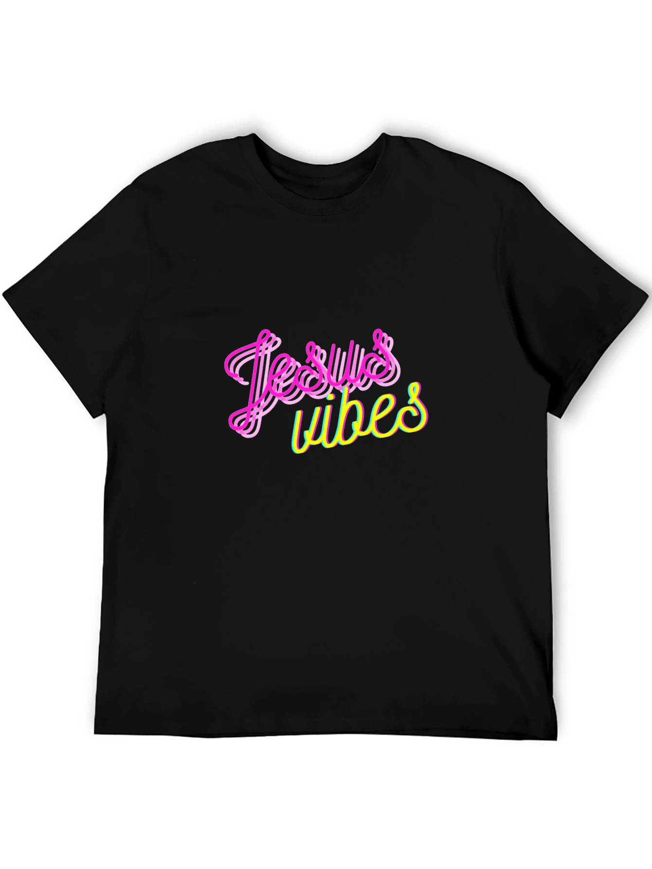 Jesus Vibes T-Shirt - Neon Style