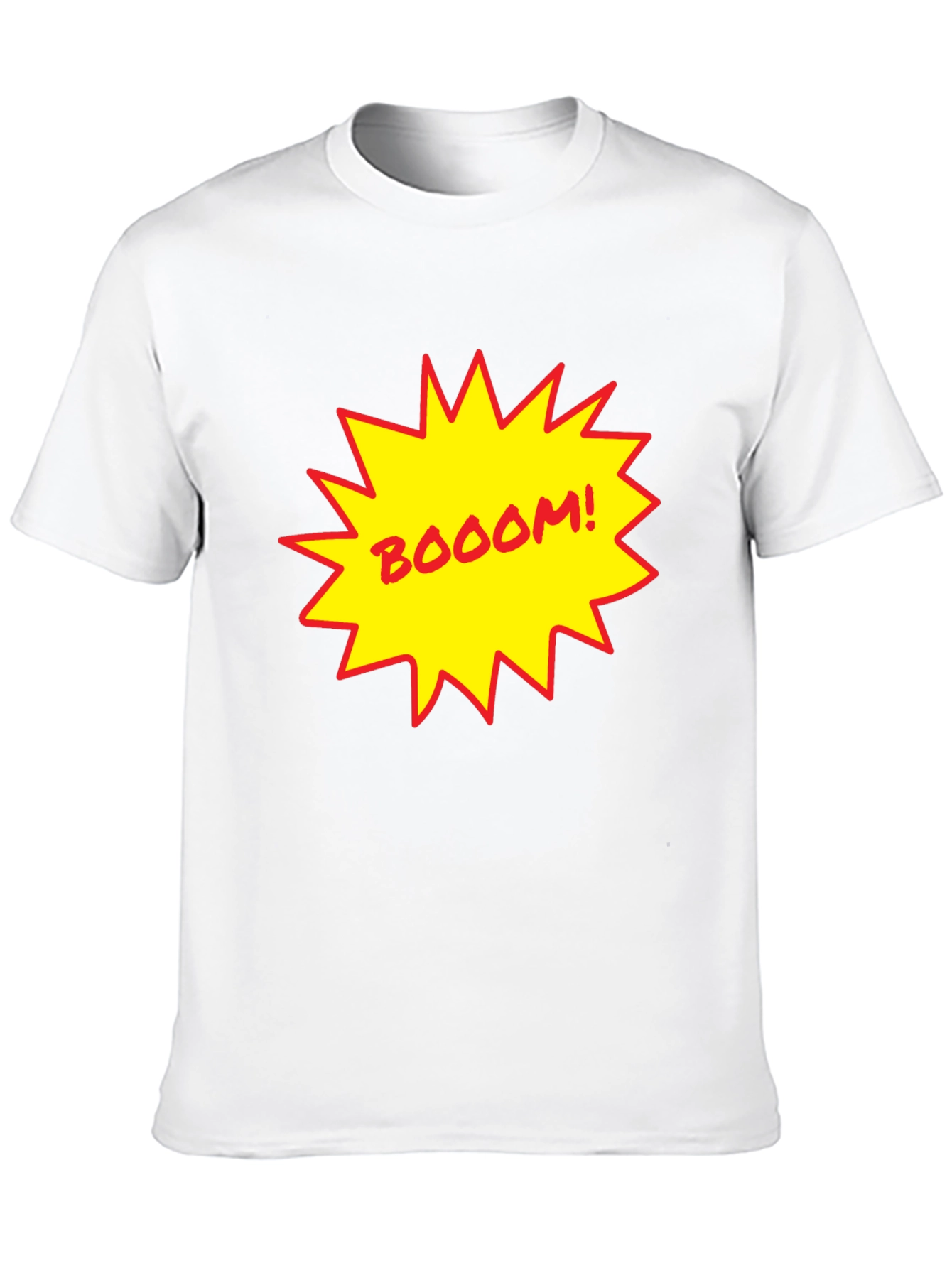 BOOOM! Graphic Print Black T-Shirt