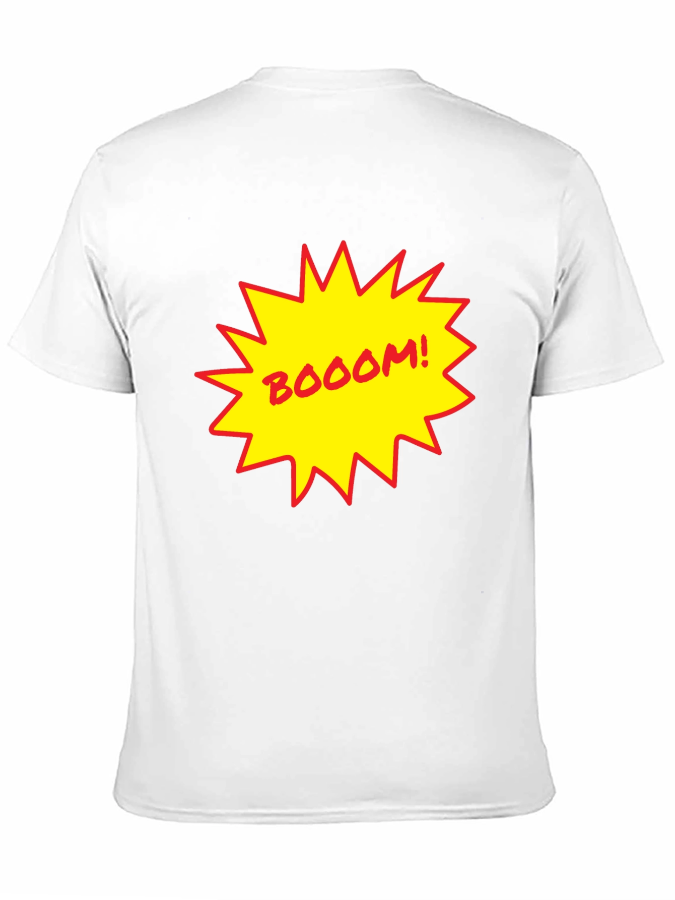 BOOOM! Graphic Print Black T-Shirt