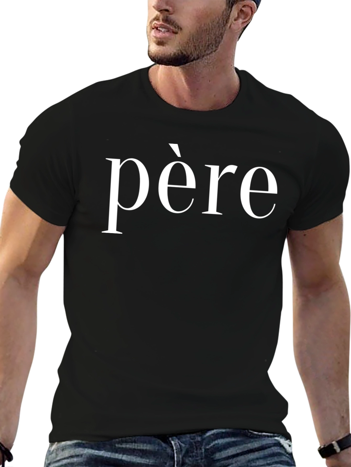 Père Graphic Tee - Stylish Fathers Day Gift