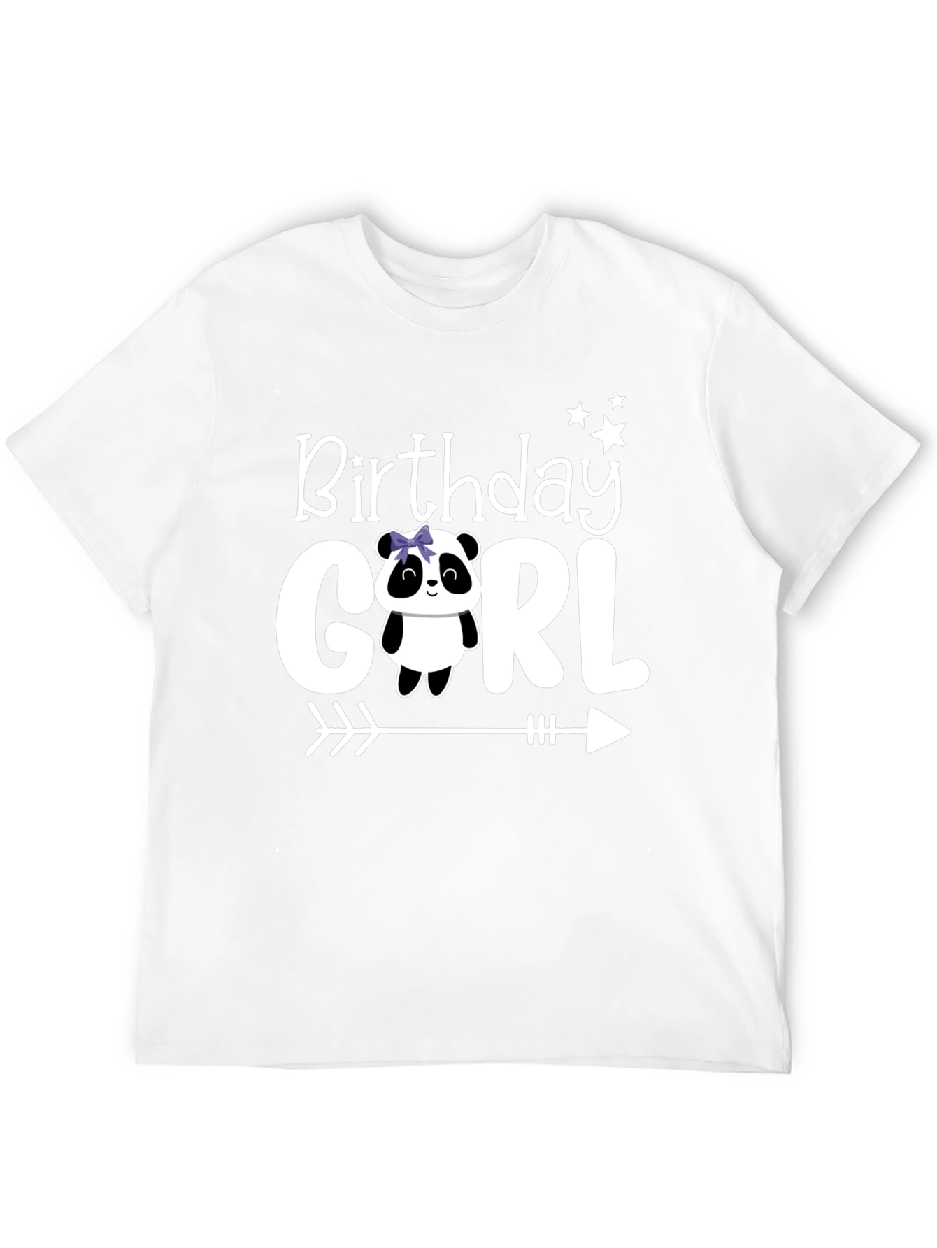 Birthday Girl Panda T-Shirt