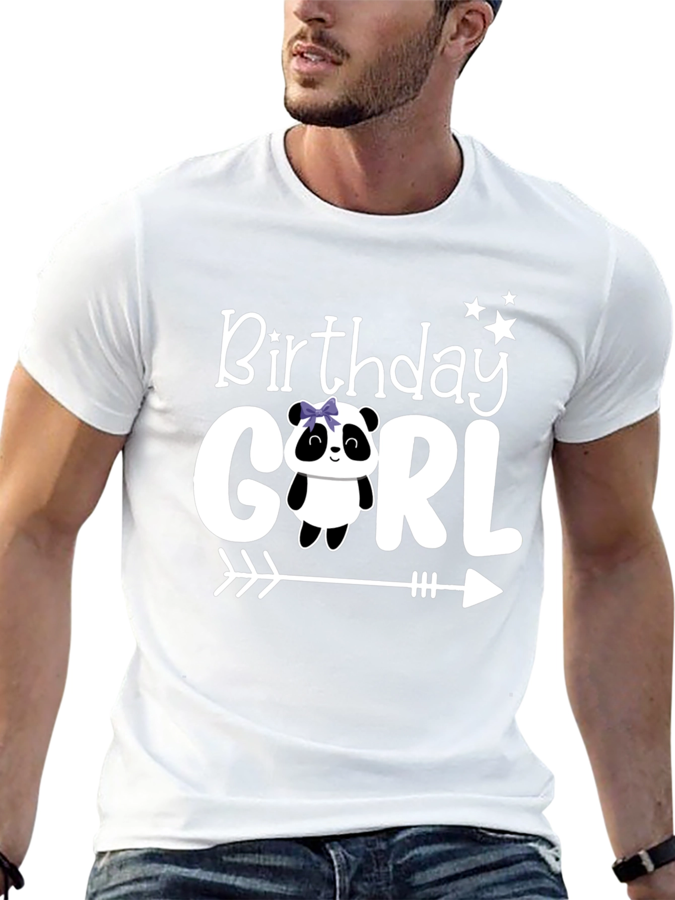 Birthday Girl Panda T-Shirt
