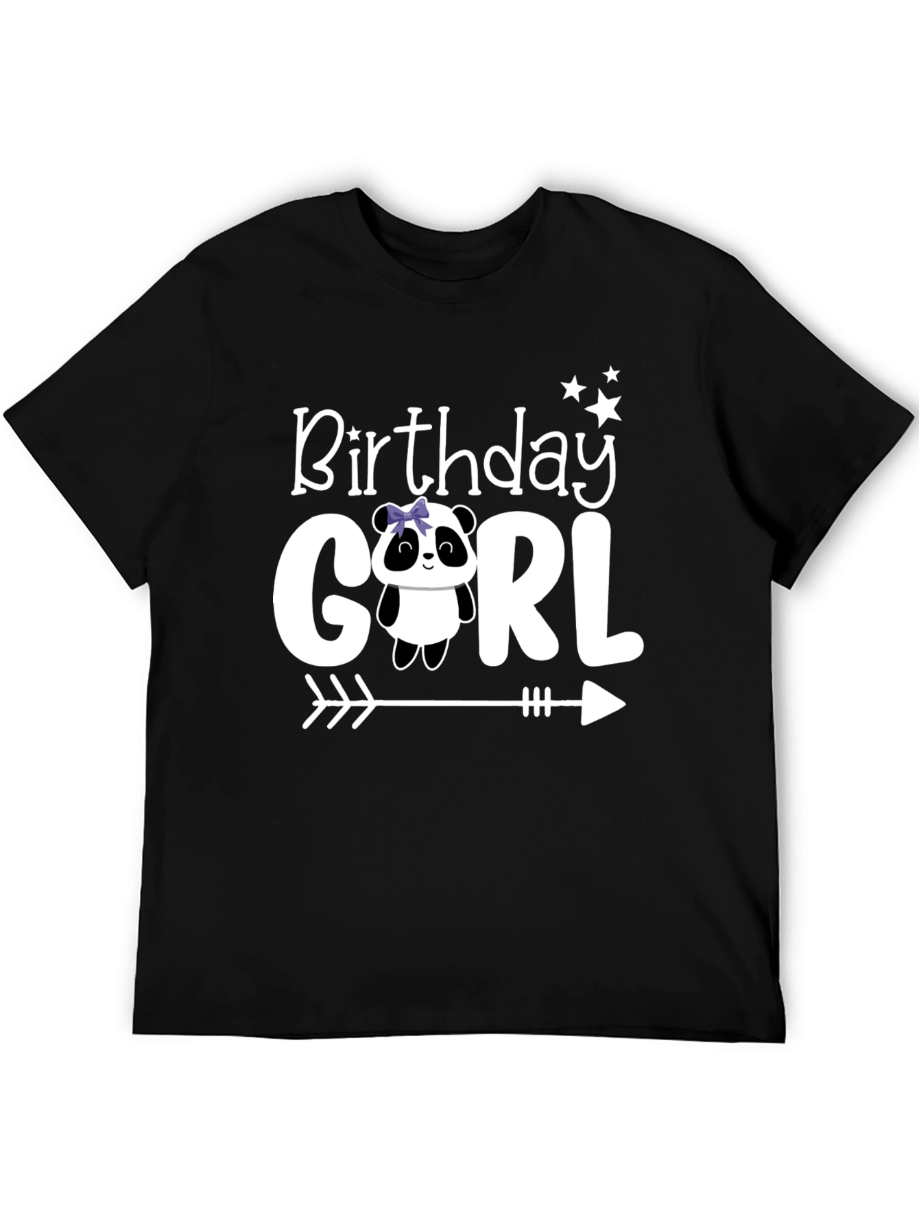 Birthday Girl Panda T-Shirt