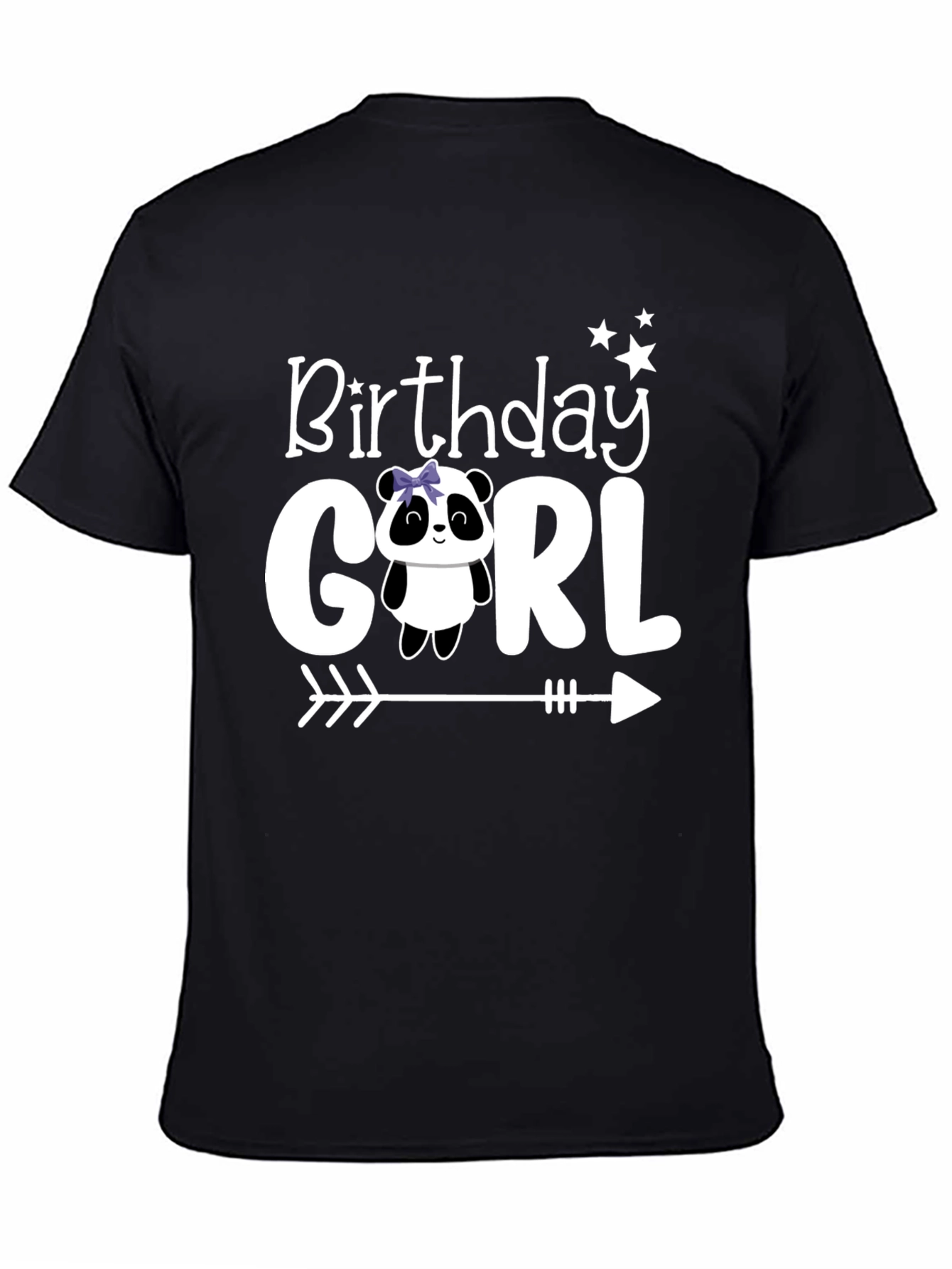 Birthday Girl Panda T-Shirt