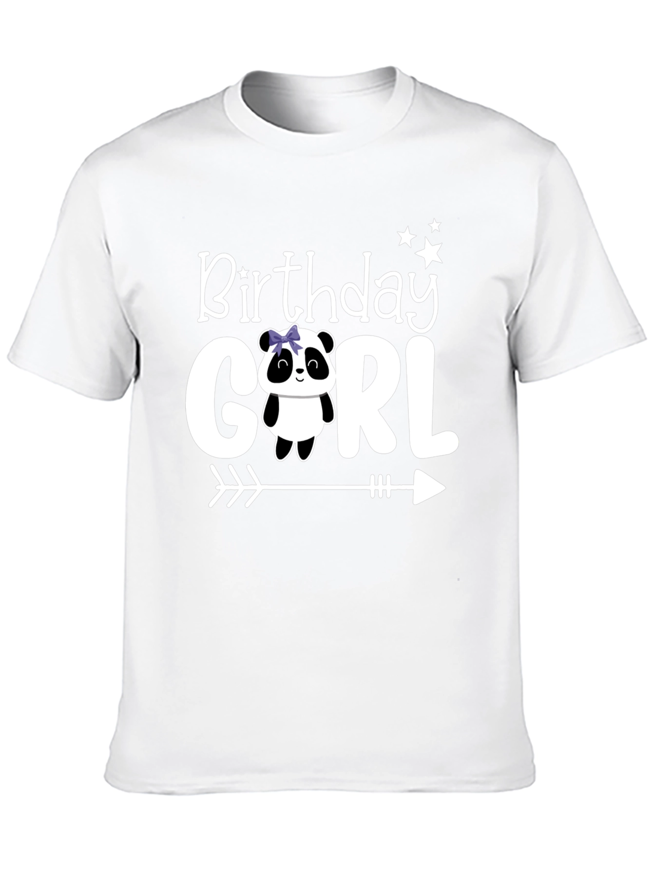 Birthday Girl Panda T-Shirt