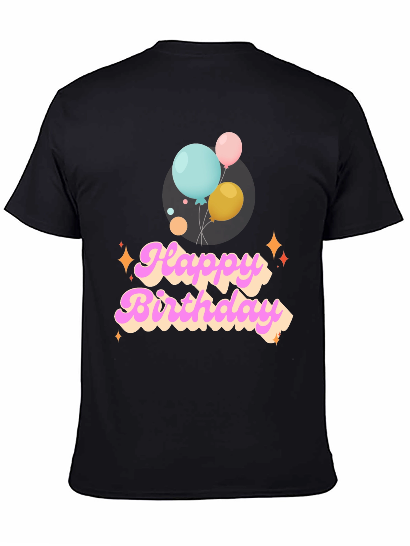 Happy Birthday Graphic Tee - Balloons