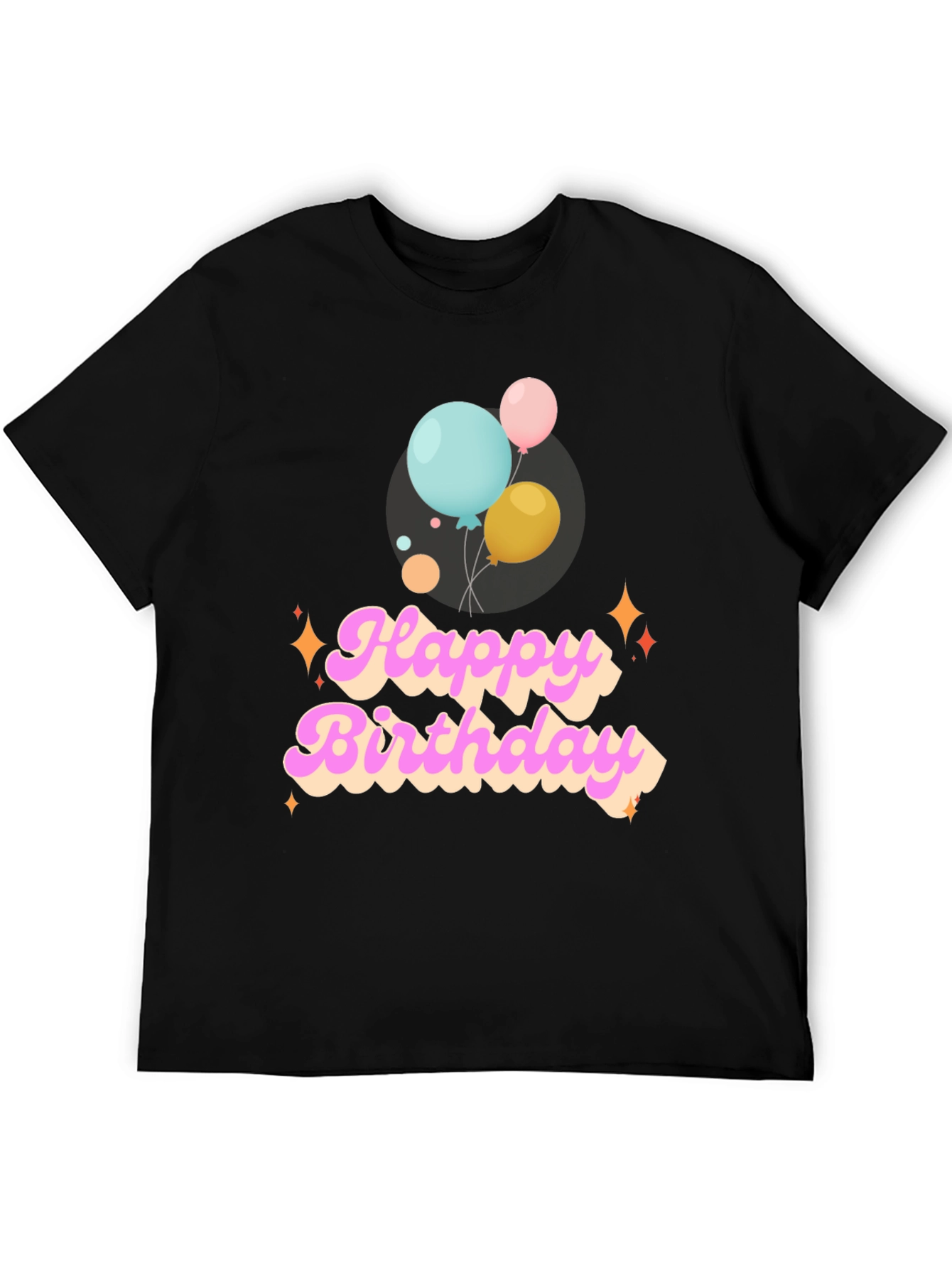 Happy Birthday Graphic Tee - Balloons