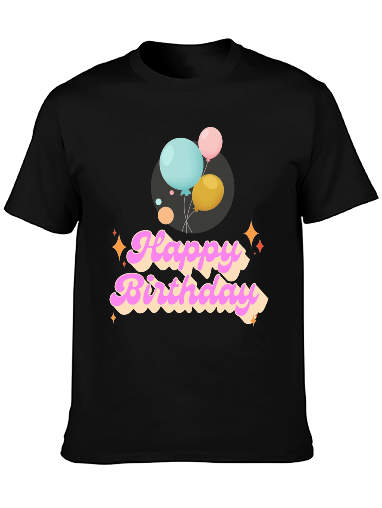 Happy Birthday Graphic Tee - Balloons