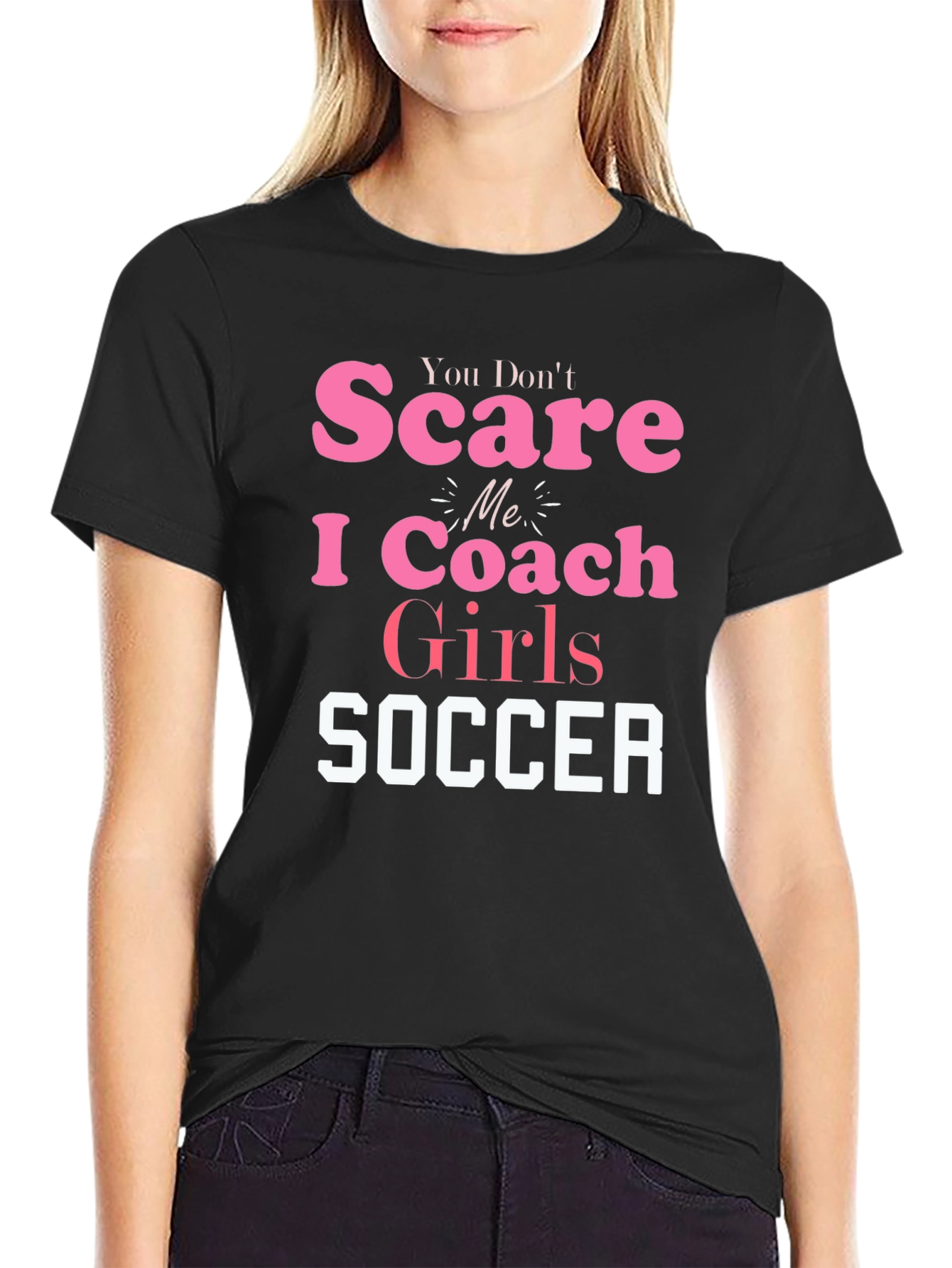 Coach Girls Soccer T-Shirt - Funny Tee