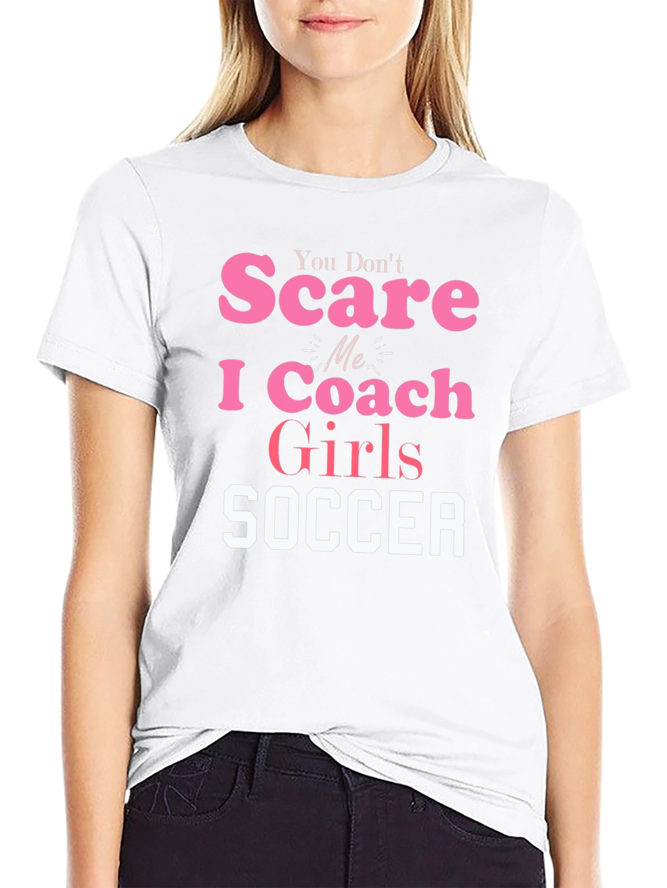 Coach Girls Soccer T-Shirt - Funny Tee