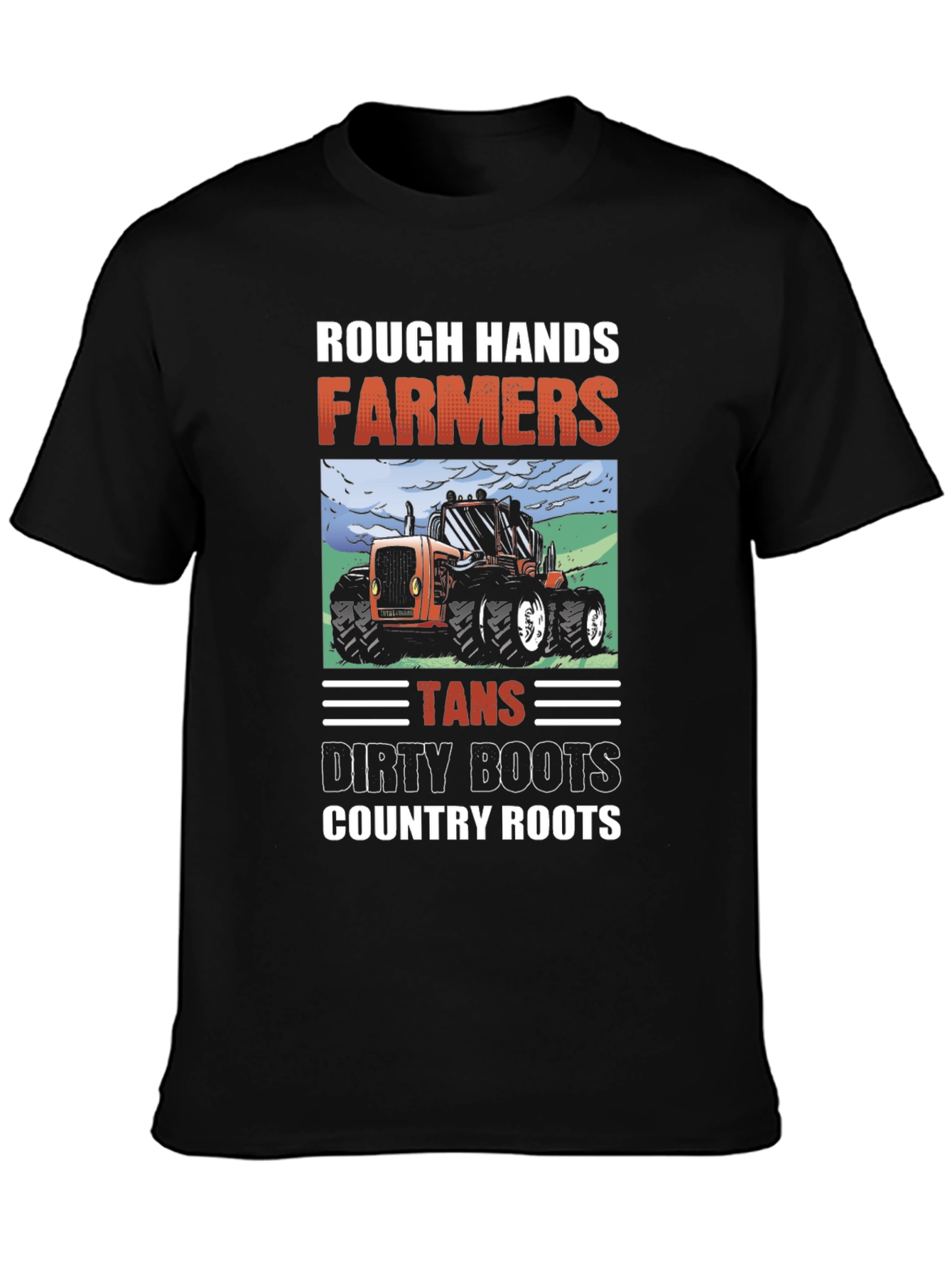 Rough Hands Farmers Graphic T-Shirt