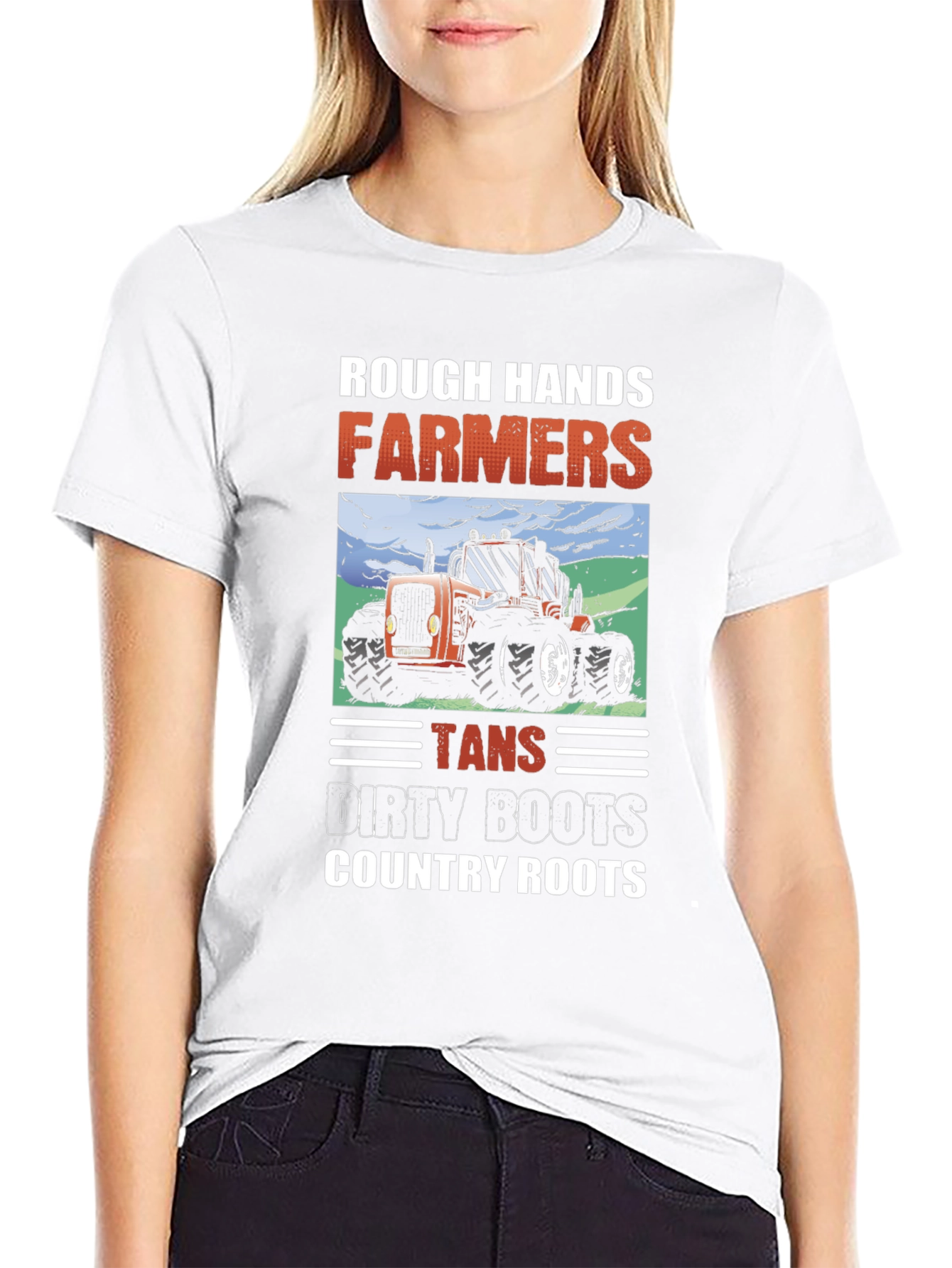 Rough Hands Farmers Graphic T-Shirt