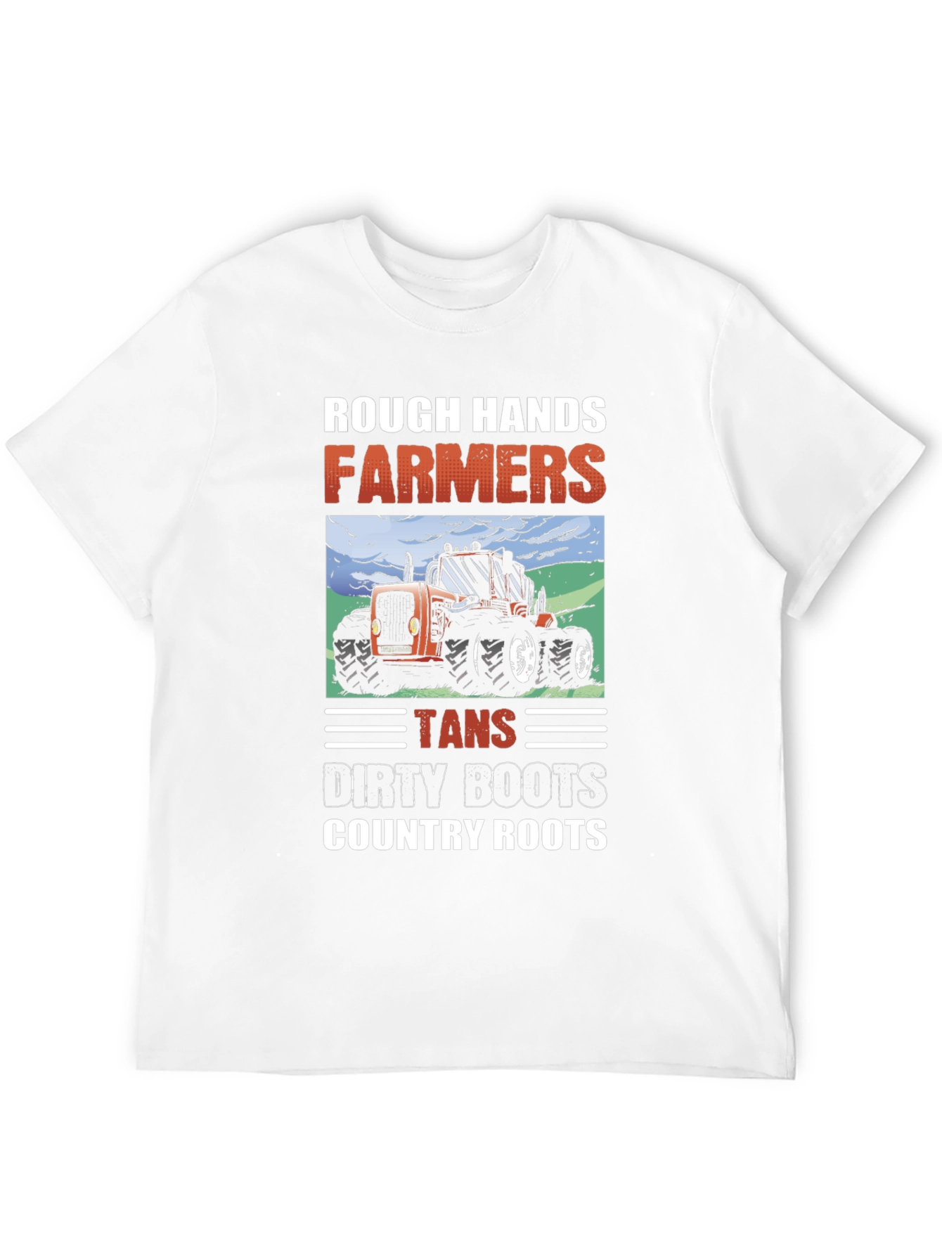 Rough Hands Farmers Graphic T-Shirt