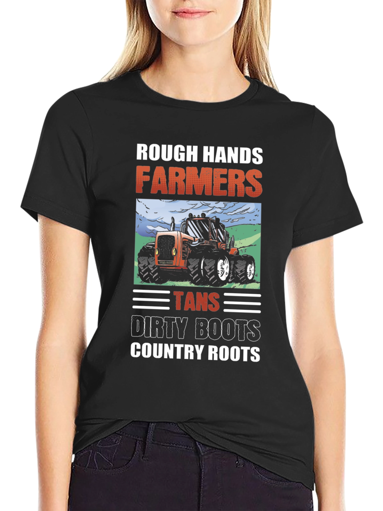 Rough Hands Farmers Graphic T-Shirt