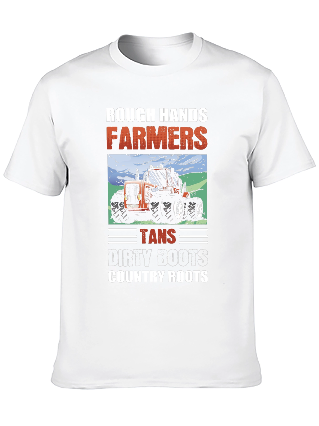 Rough Hands Farmers Graphic T-Shirt