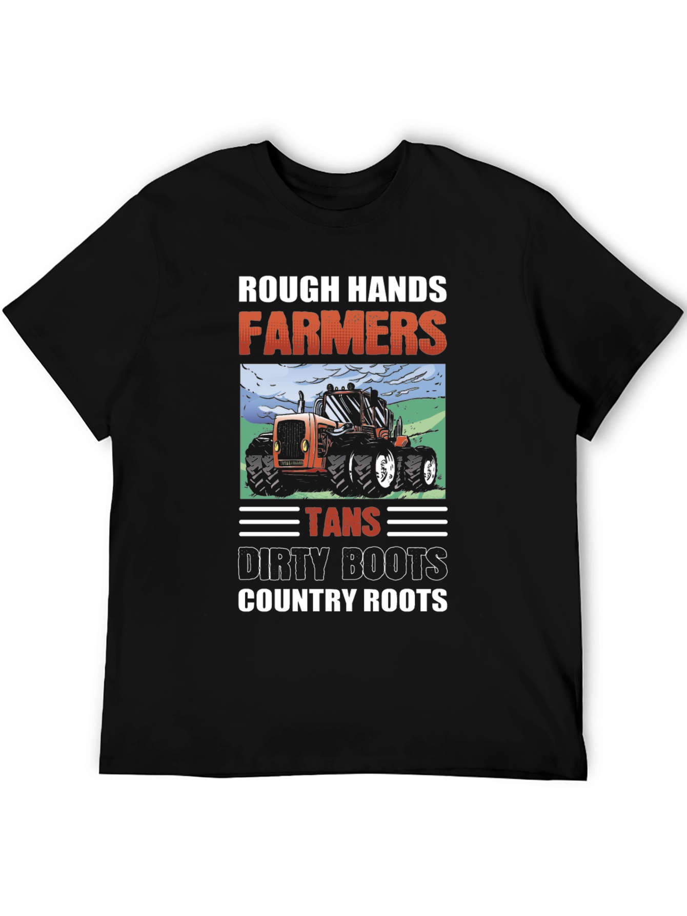 Rough Hands Farmers Graphic T-Shirt