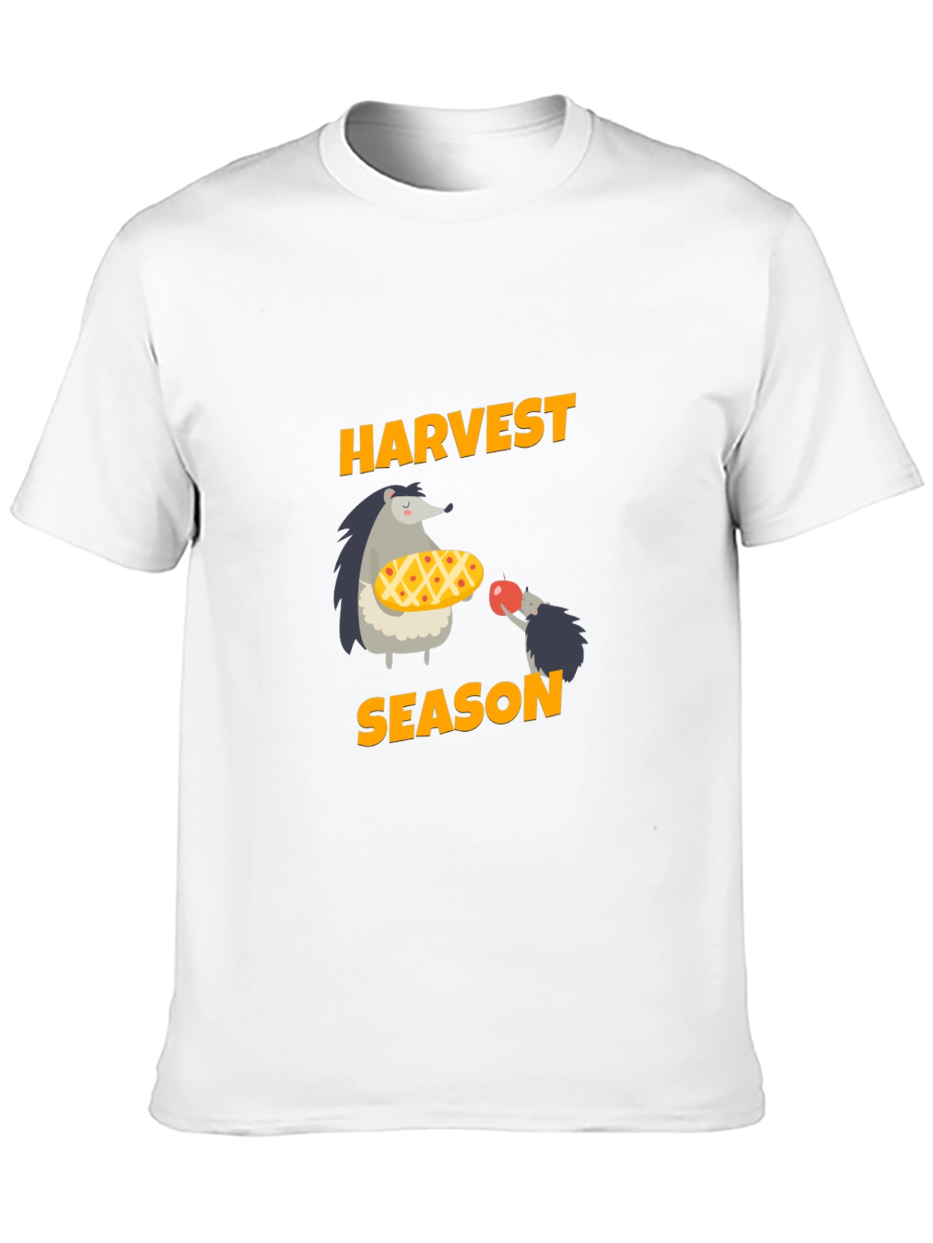 Harvest Season Hedgehog Graphic Tee